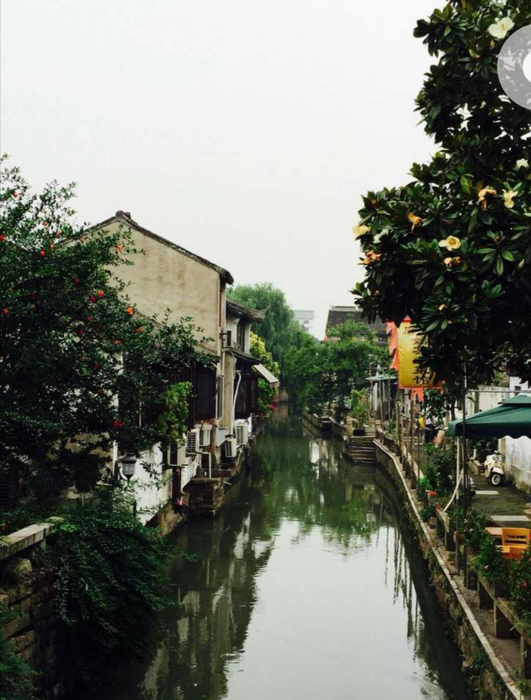平江路算是苏州保存得最完好的古街了，与观前街一巷之隔，但其清静古朴的生
