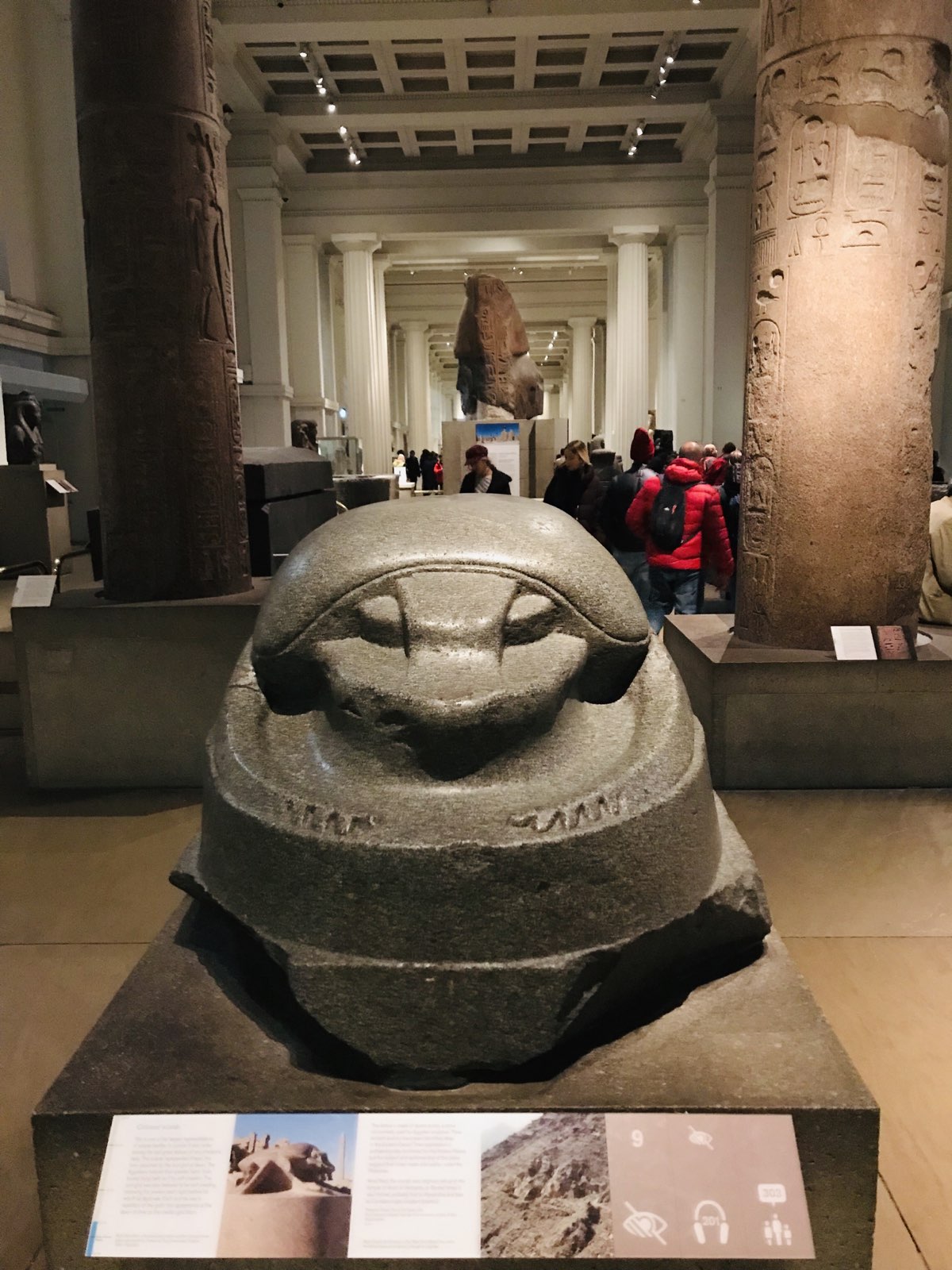 大英博物馆的宝贝实在太多了，这是第二次来，但是也只能勉强把埃及陈列馆和