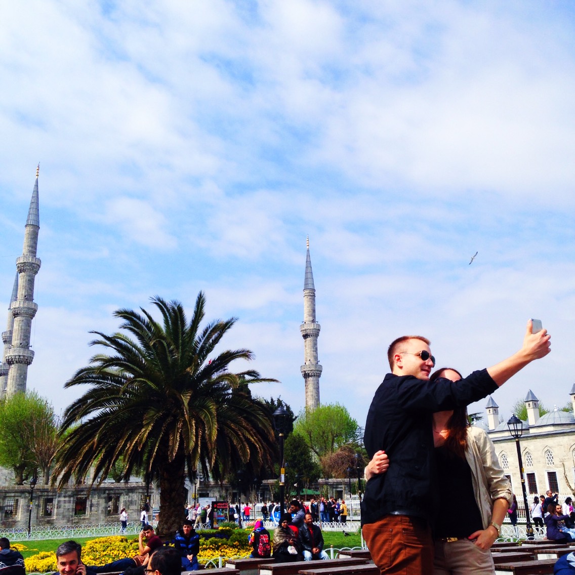 这是土耳其此行最喜欢的地方之一。广场的中轴线完美连接了索菲亚大教堂和蓝