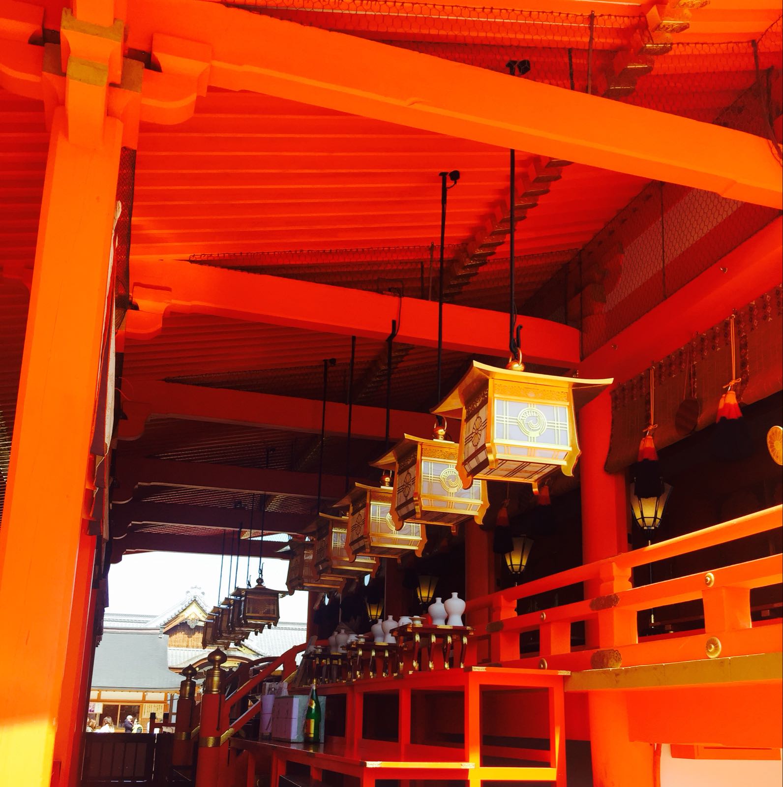 京都必去的大社 当年ps著名游戏大神取材于此 2014年国际游客最爱的
