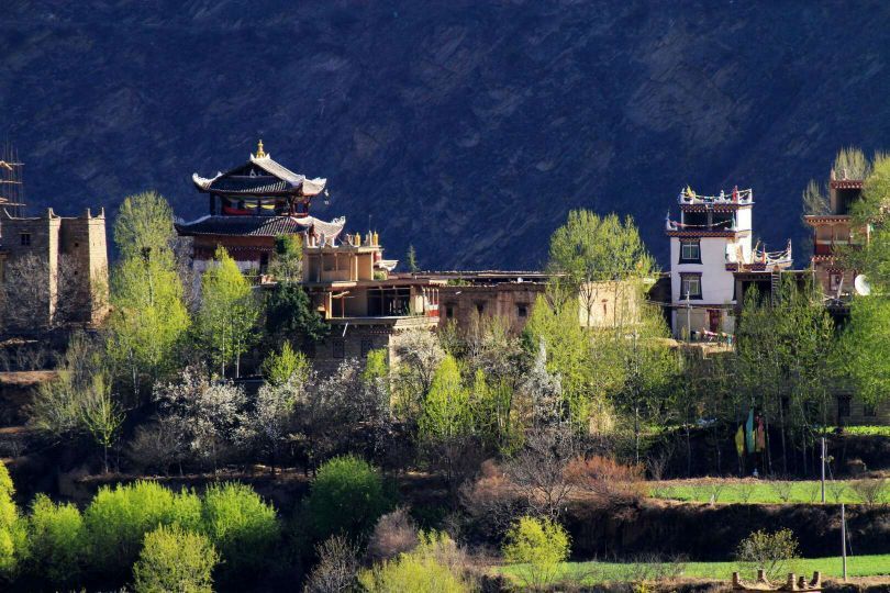 【川藏317/318·中路藏寨】中国最美景观村落中路人的祖先在西藏向外