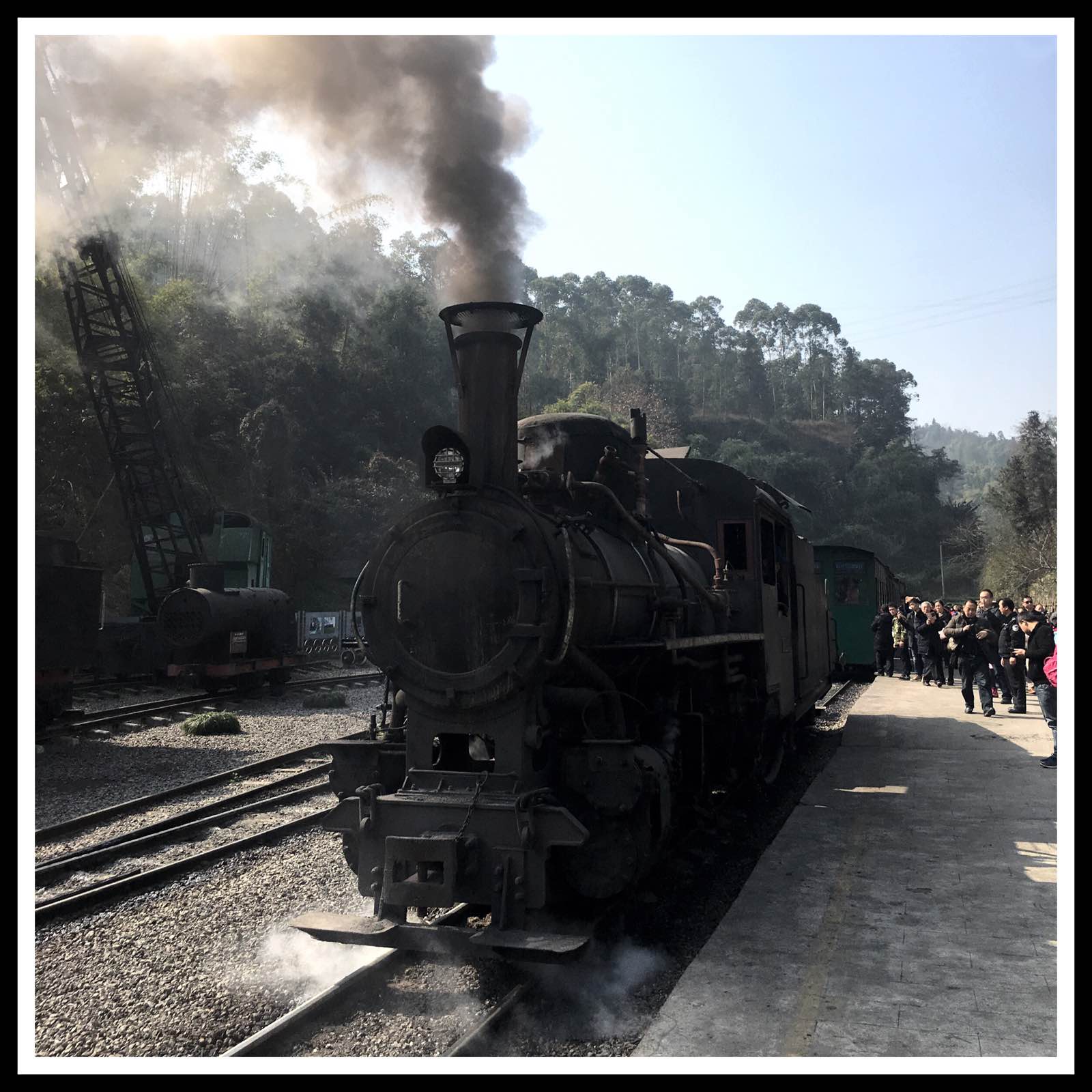 嘉阳小火车，中国尚存的两条蒸汽机车运行线路之一，留下的是一个时代的记忆