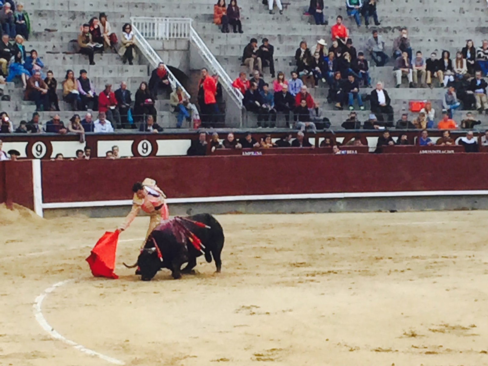一定要来看一看斗牛表演，也许有些人会觉得很残忍，但是着蕴含着西班牙的历