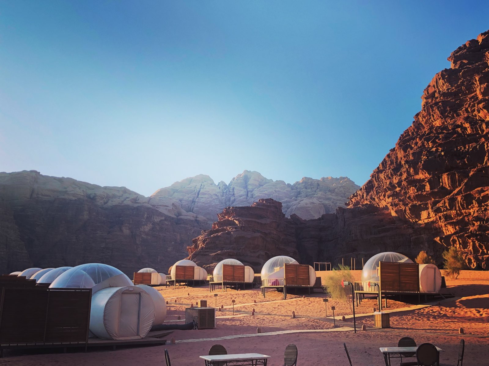 #数星星睡着的日子#瓦迪拉姆沙漠保护区，在荒无人烟没有手机信号的地方，
