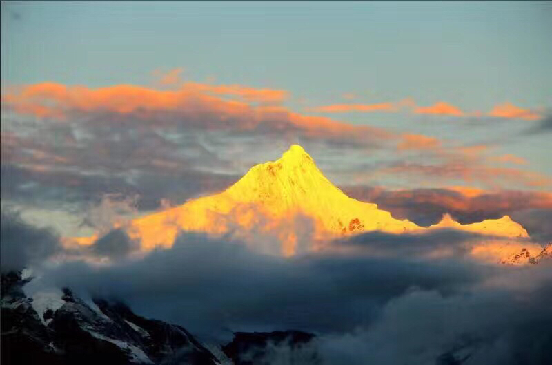 美丽神圣且又带有神秘的神山 —卡瓦格博_梅里雪山