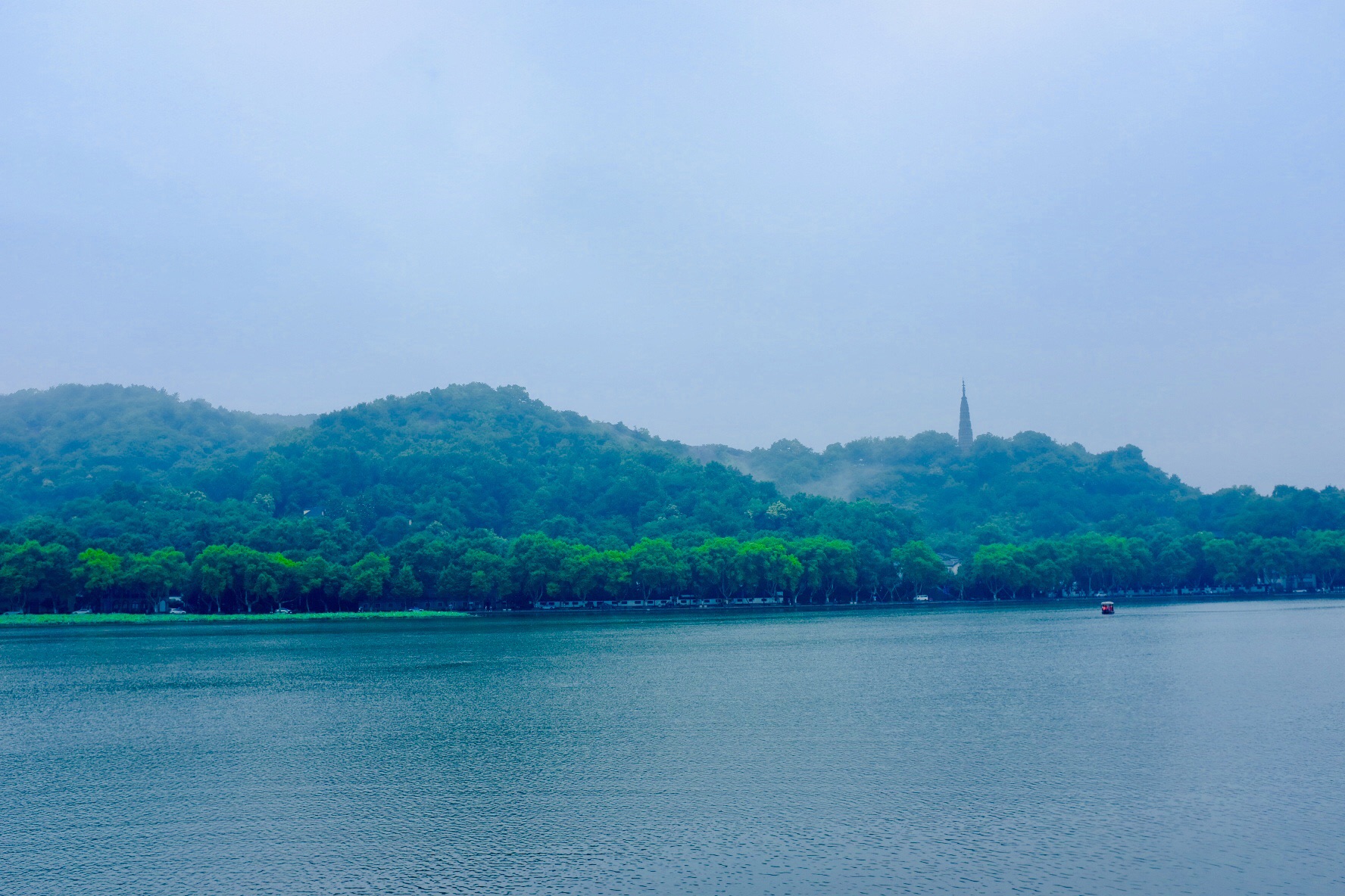 西湖-杭州西湖-2020最新杭州雨天西湖图片