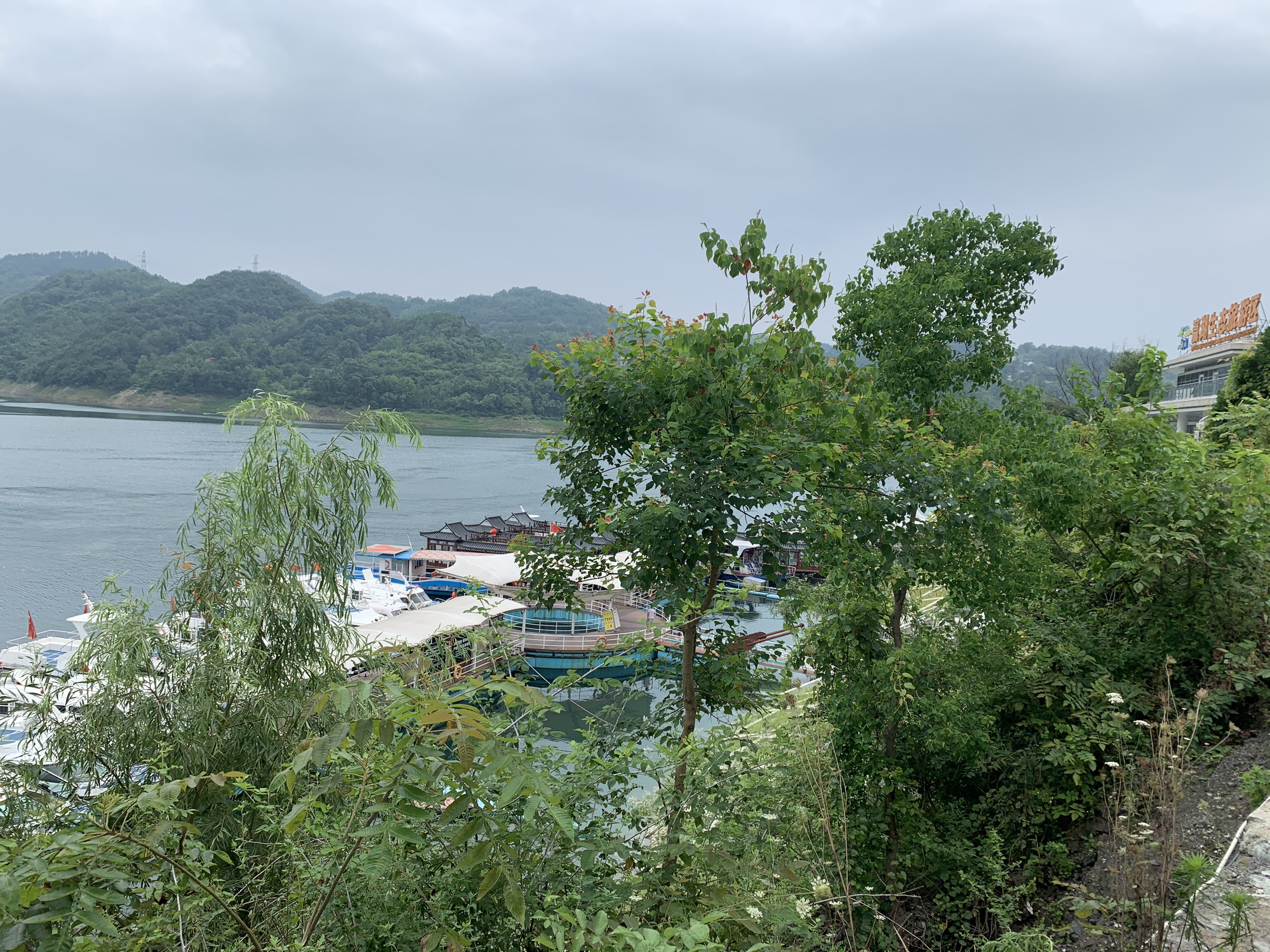 瀛湖，陕西的千岛湖❤️❤️❤️