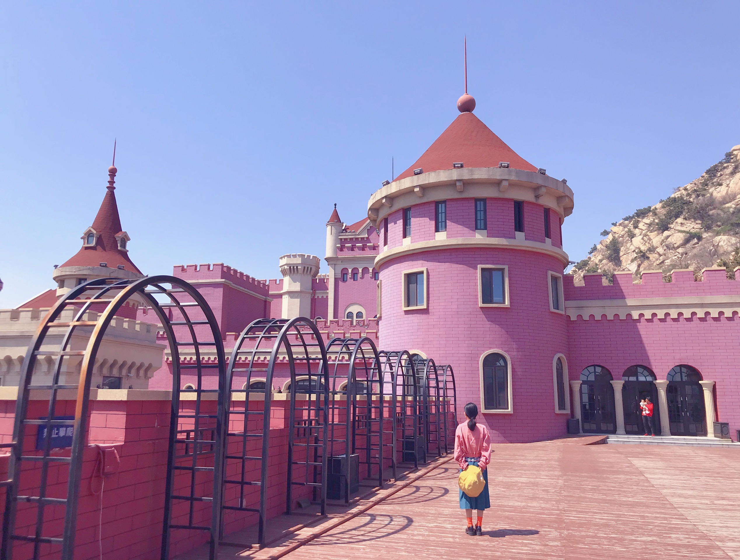 少女心炸裂的粉色城堡——青岛电影博物馆(影都)