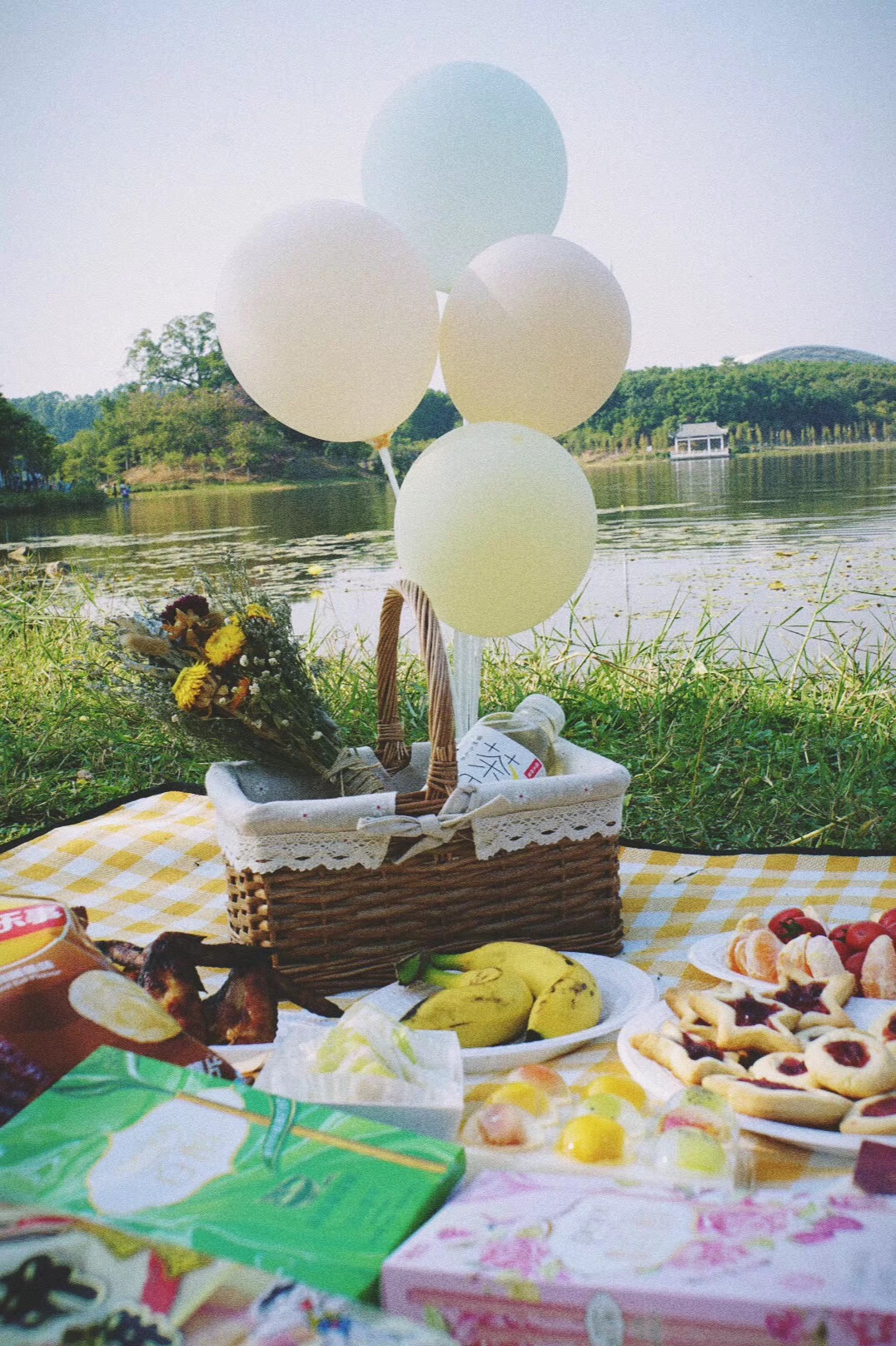 广州赏春踏青 | 如何准备一个完美的春游野餐-广州大学城中心湖