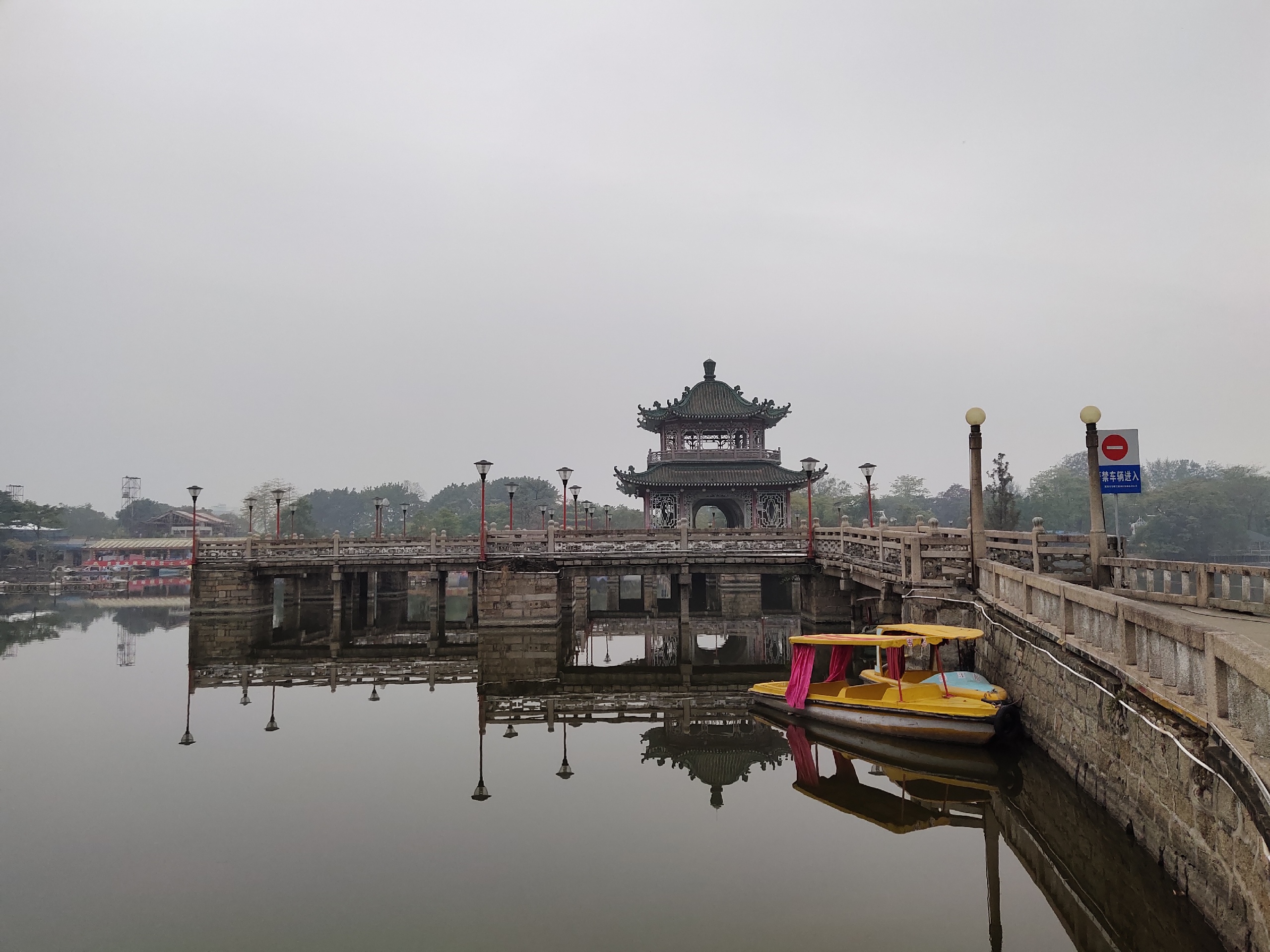 2019年12月22号一早，我出发去揭阳的榕江西湖公园