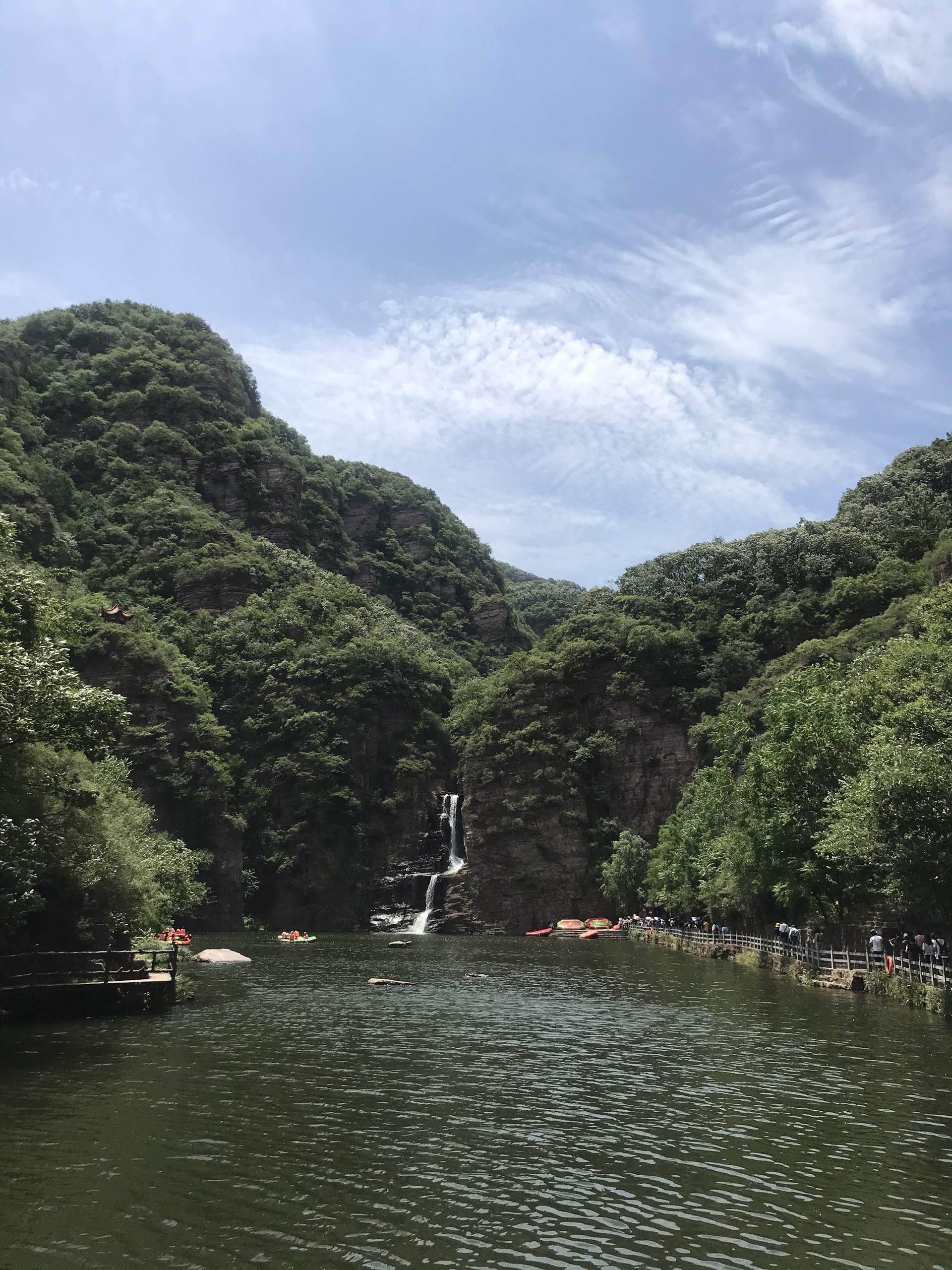 郑州周末自驾龙潭大峡谷一日游 洛阳一日游必去的地方