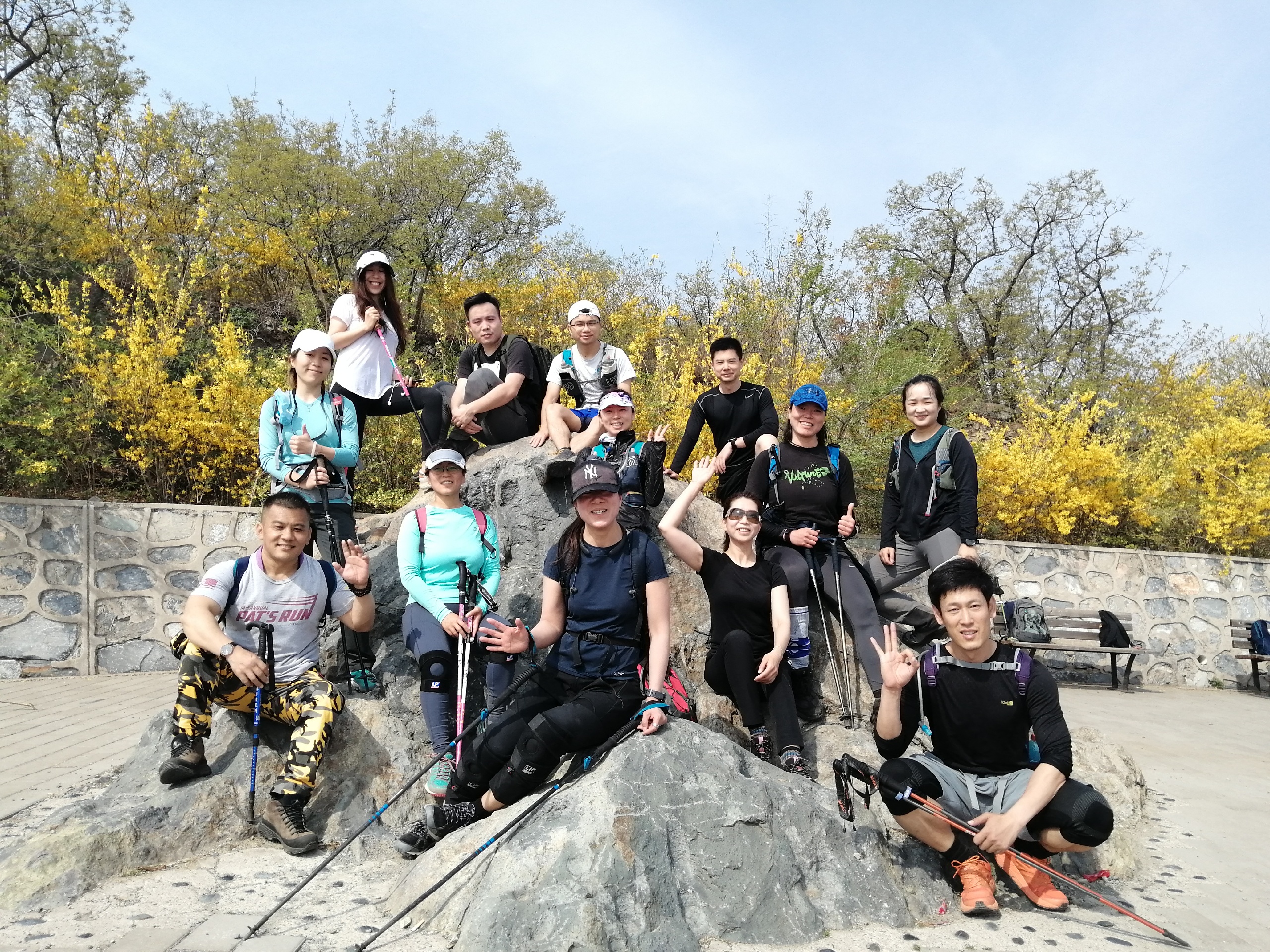 北京的周末-爬山小分队的活动如期而至