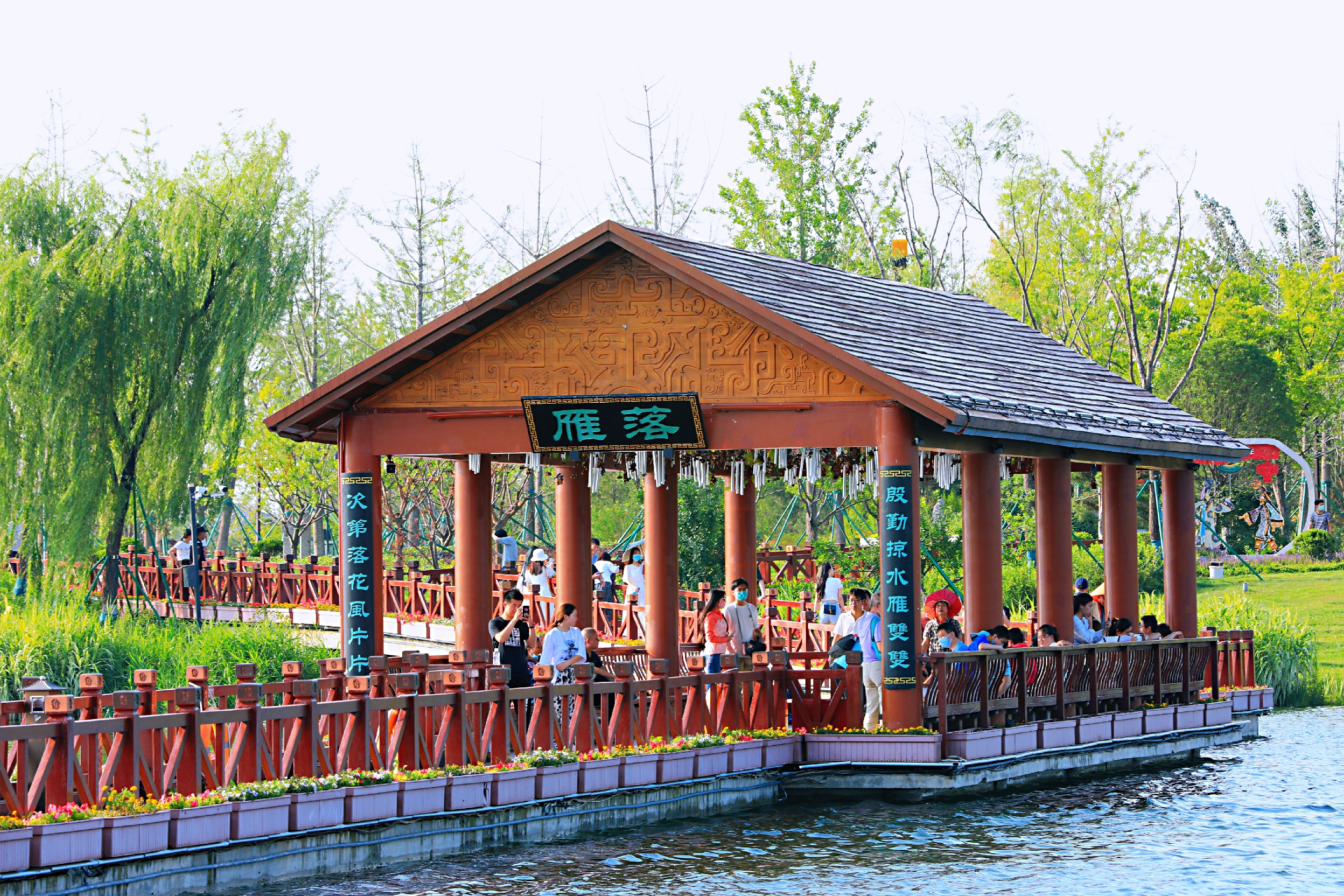 2020年最新陕西西安昆明池，七夕公园图片