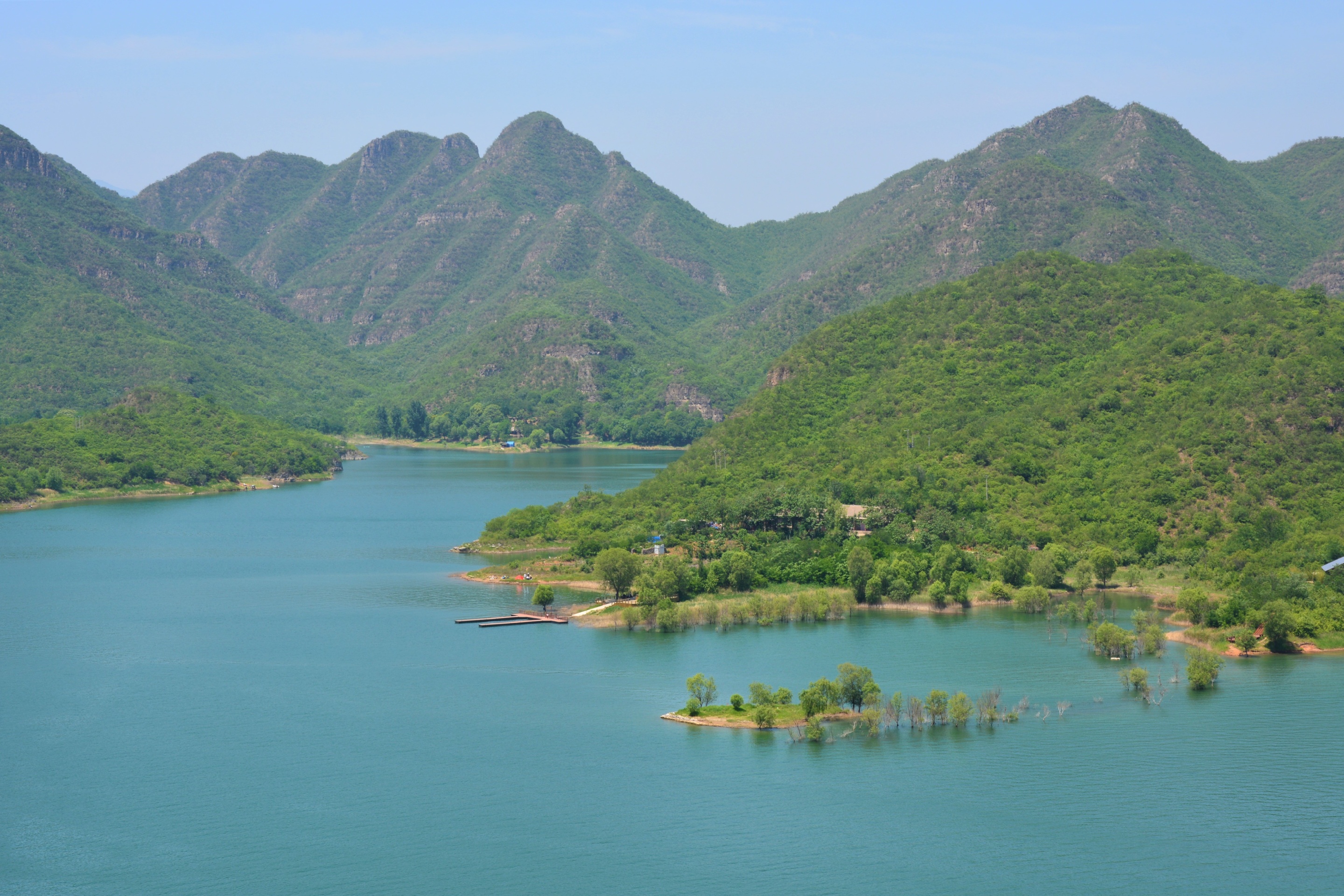 ​保定易水湖-赤壁取景地，其实很桂林