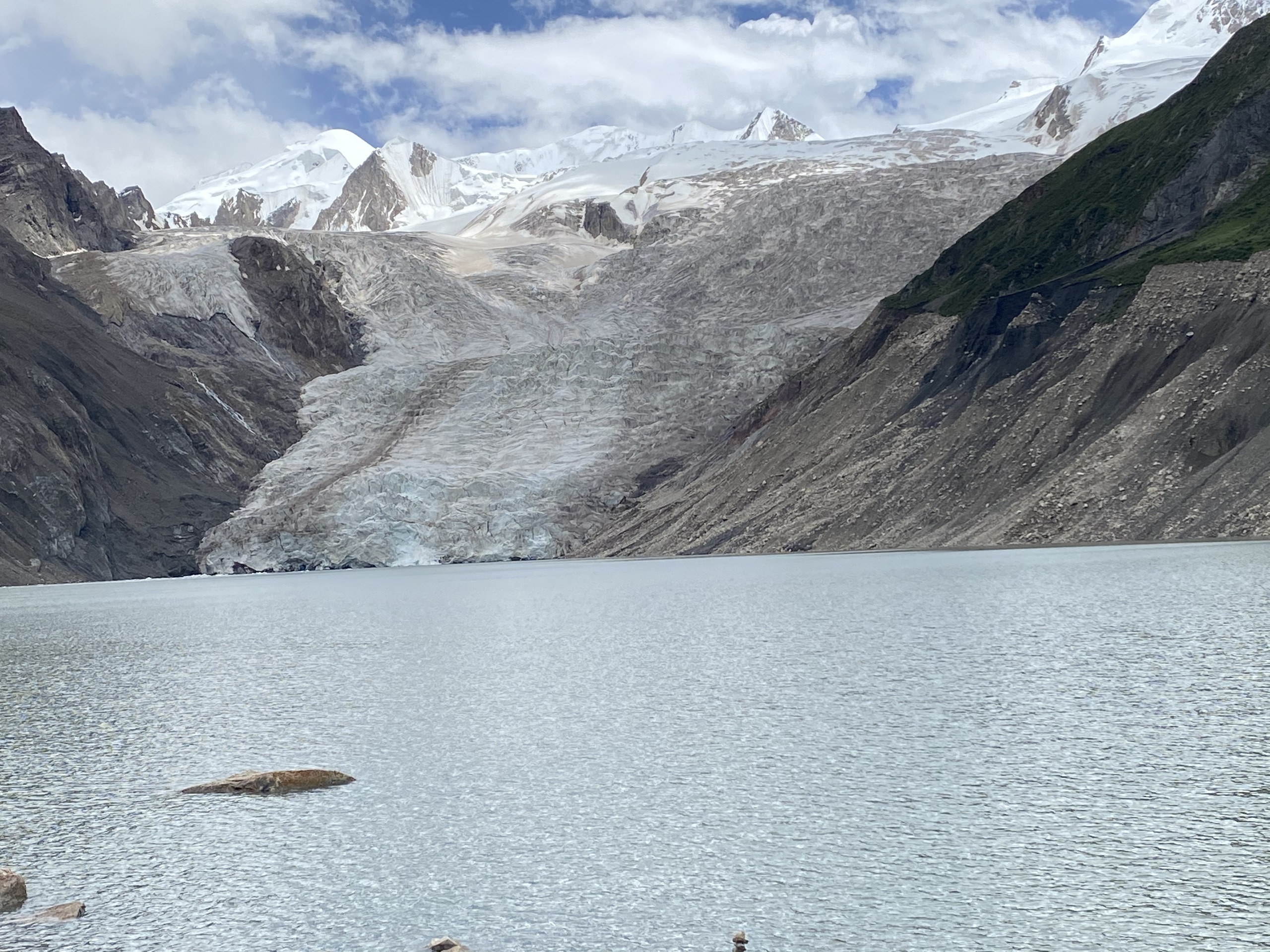 依噶冰川冰川退得好快_2020年9月打卡依噶冰川图片分享