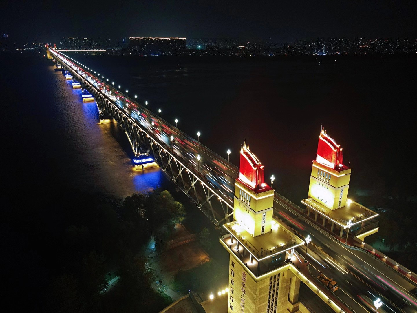 南京长江大桥_2020最新南京长江大桥夜景图片