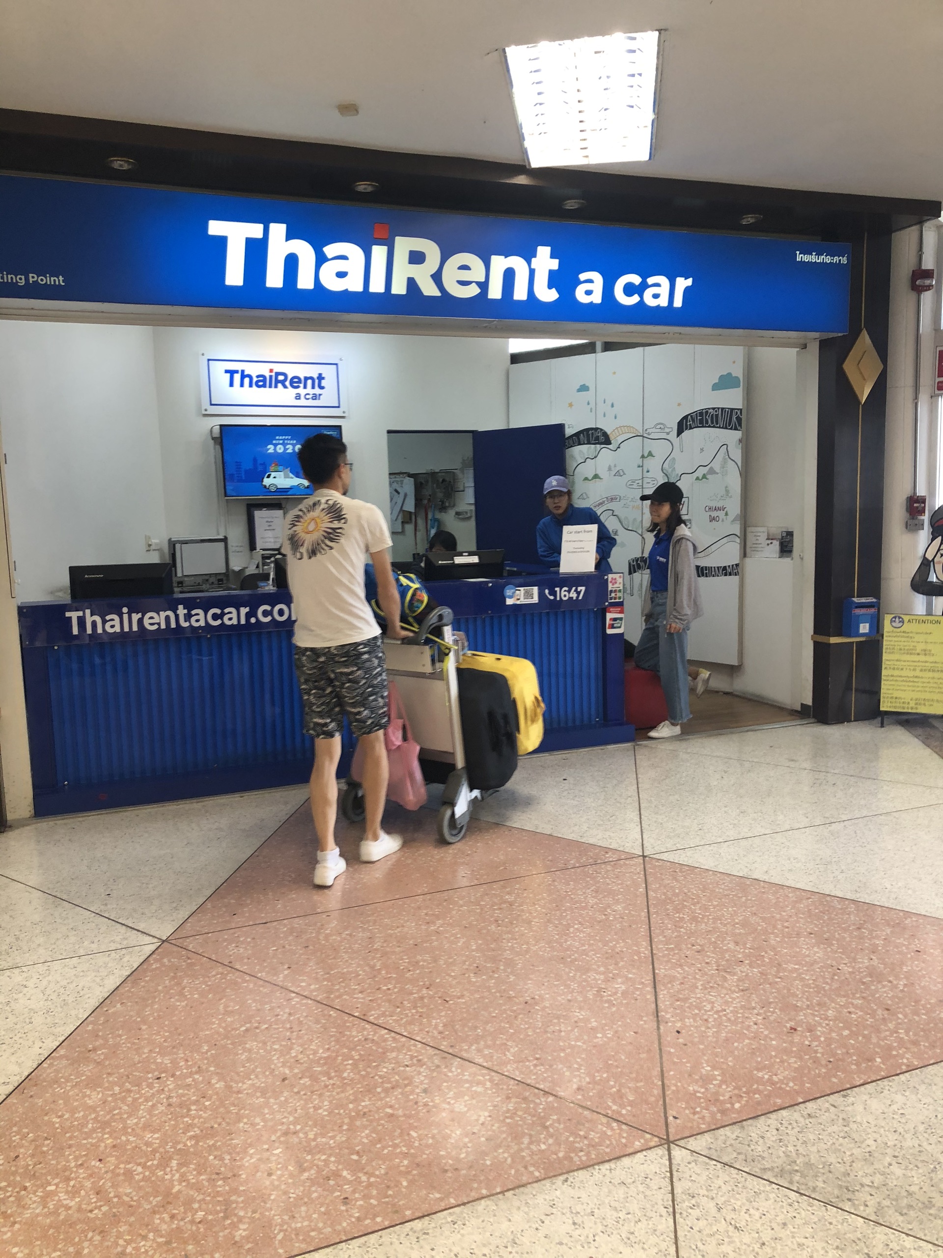 2020新旅行#神奇小一在哪里#泰国自驾始发站清迈_清迈国际机场