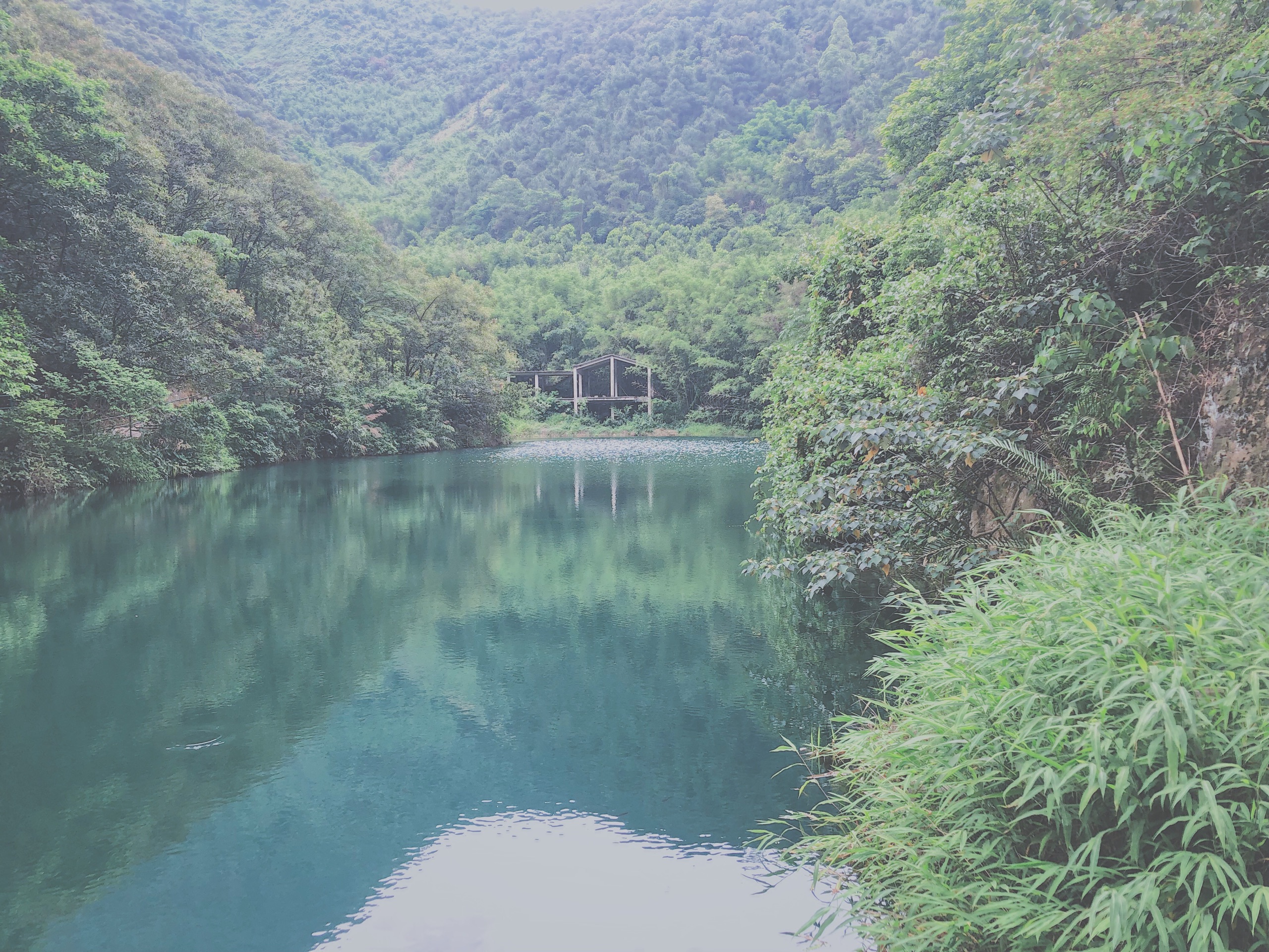 广州亲子游周边爬山玩水捞鱼水上乐园拍照-紫云谷