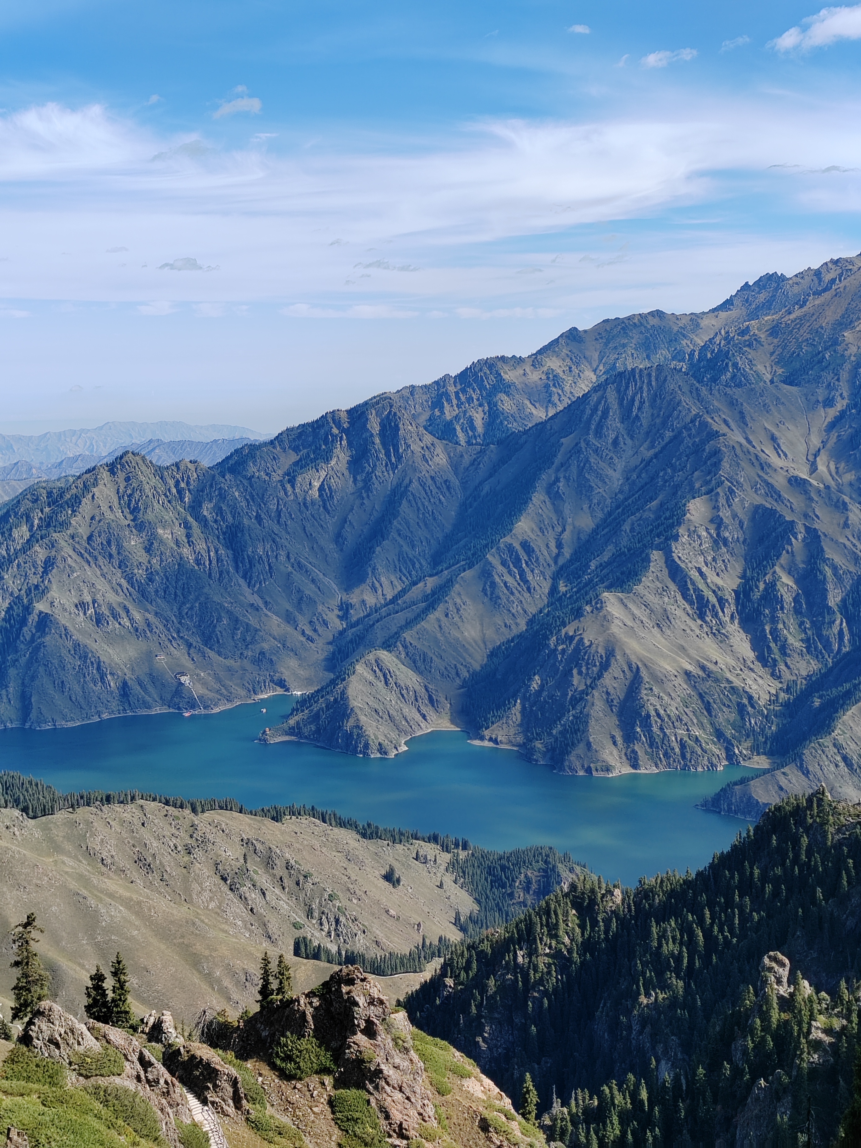 2023新疆旅行的第二天，就去了新疆天山天池