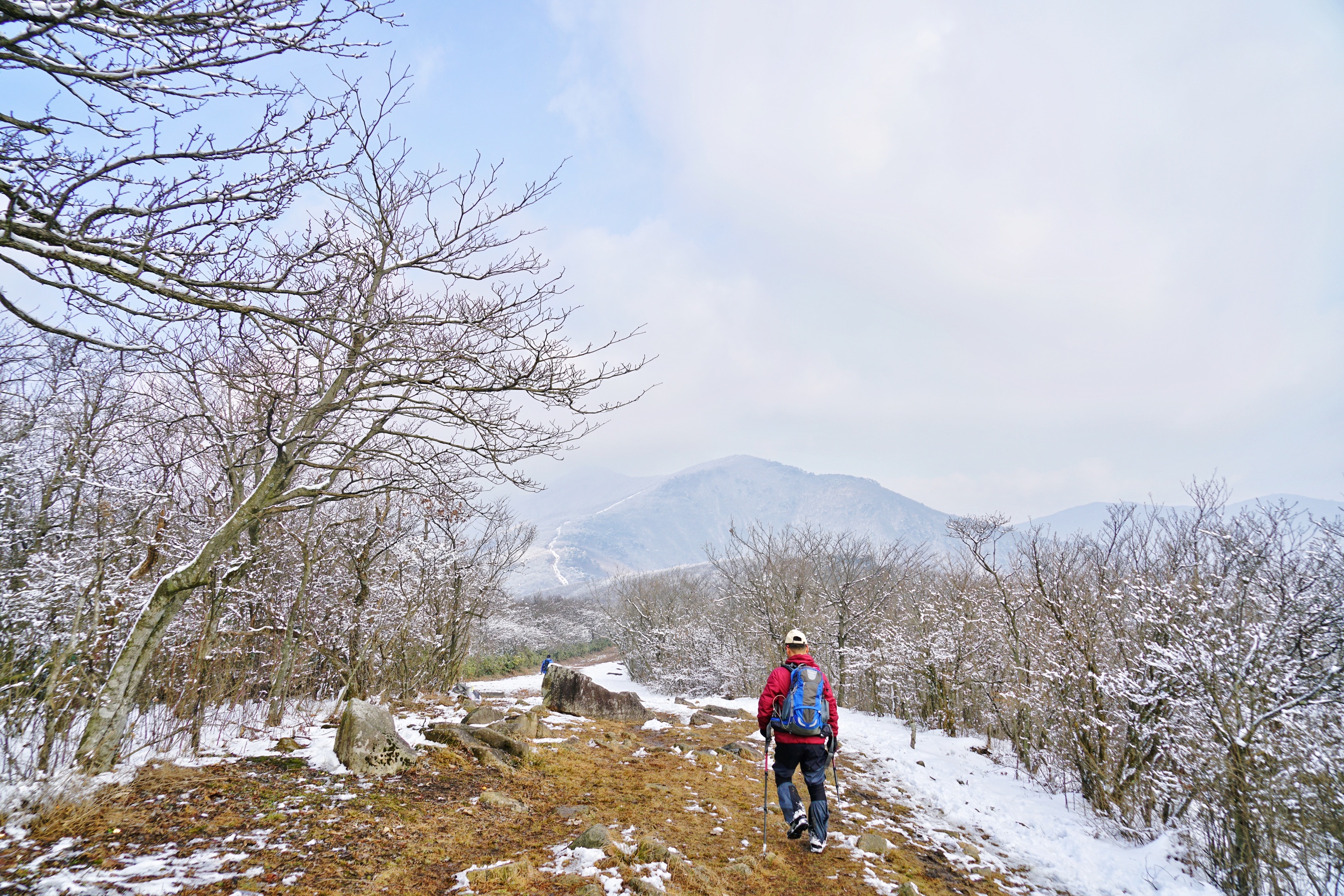 龙王山-因为山顶虽然雪景壮观，但是气温也不是一般的低