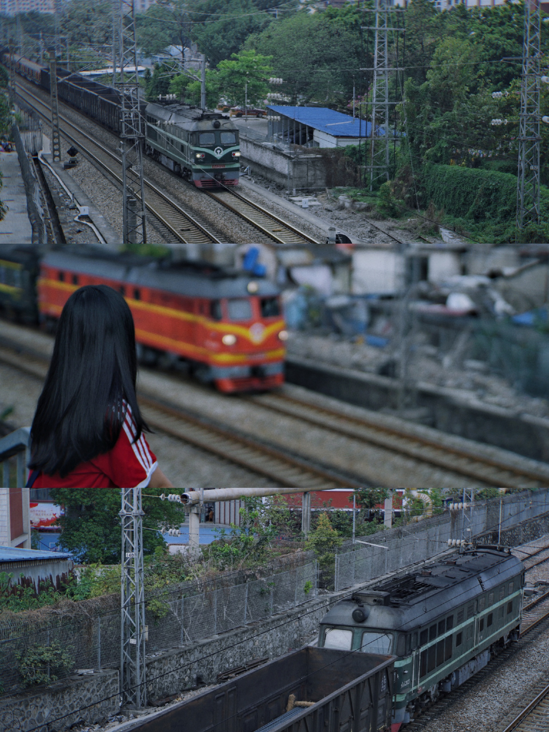 广州铁路拍照！藏在老城区的铁路天桥