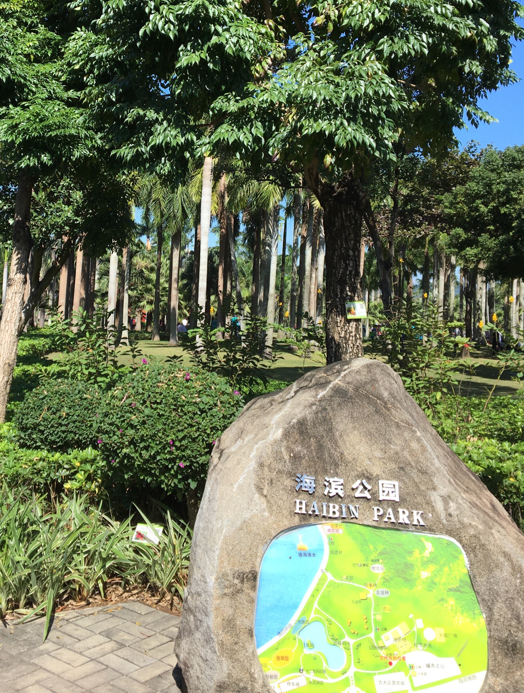 广东珠海公园游_双手为大家献上我的行动轨迹，省钱又不累
