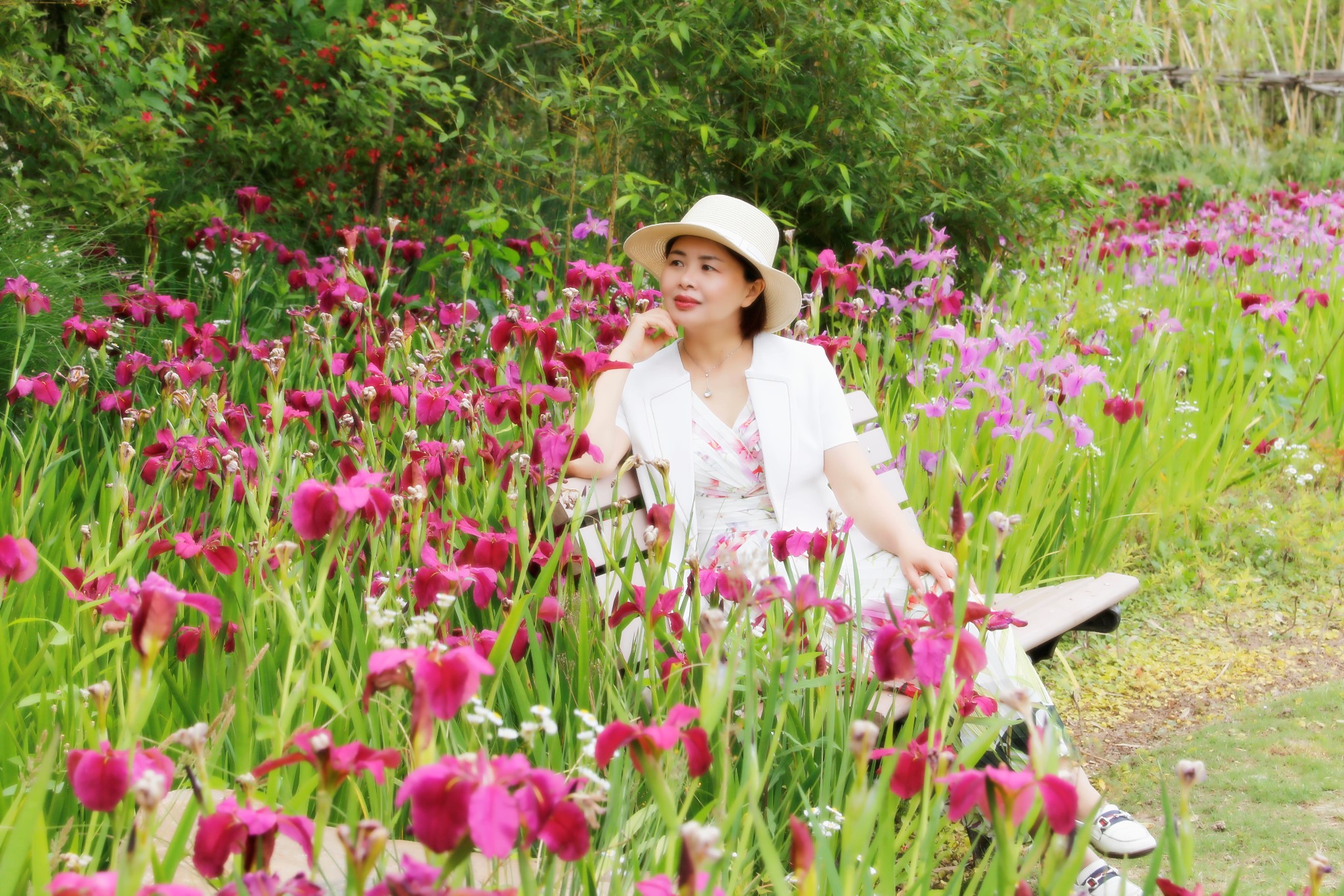 神秘花园的清凉初夏—上海长兴郊野公园打卡攻略
