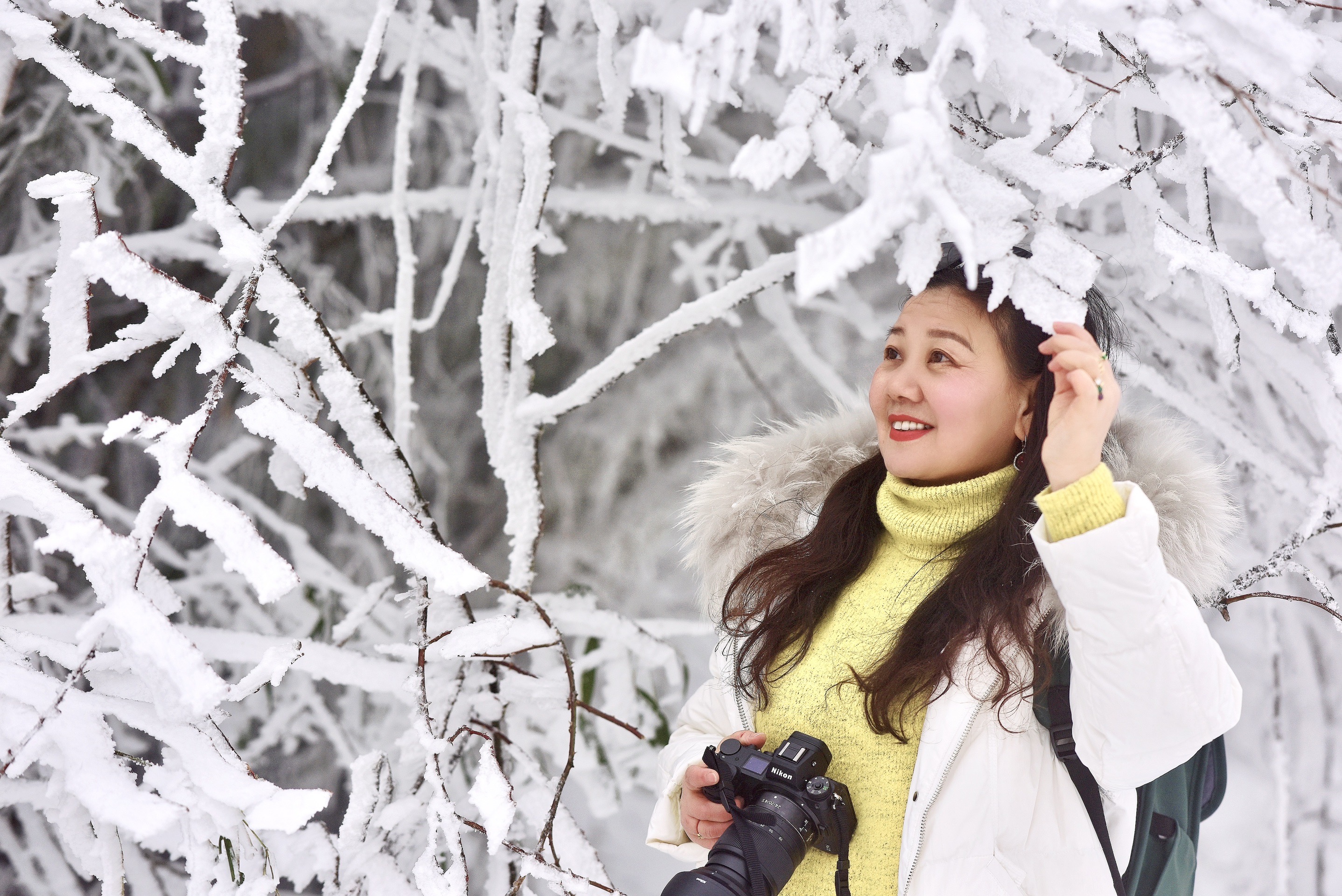 重庆主城周边2小时看雪玩雪滑雪圣地——丰都南天湖
