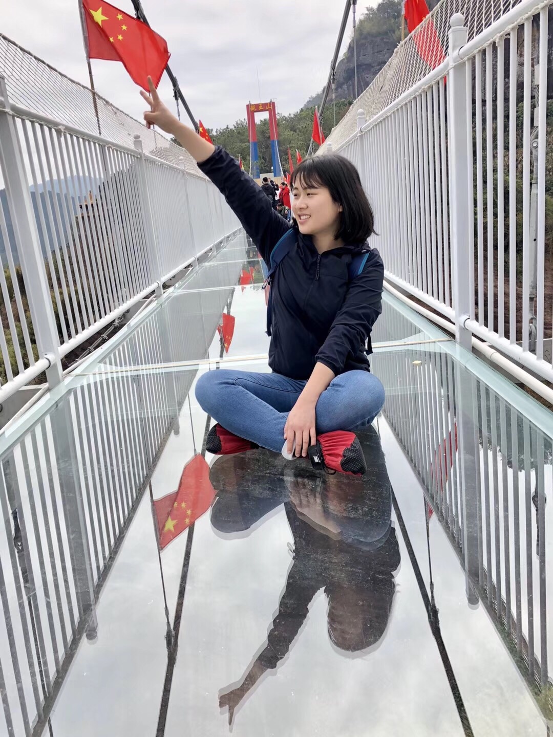 登南越王山体验7d玻璃天桥~  赏丹霞地貌景观~