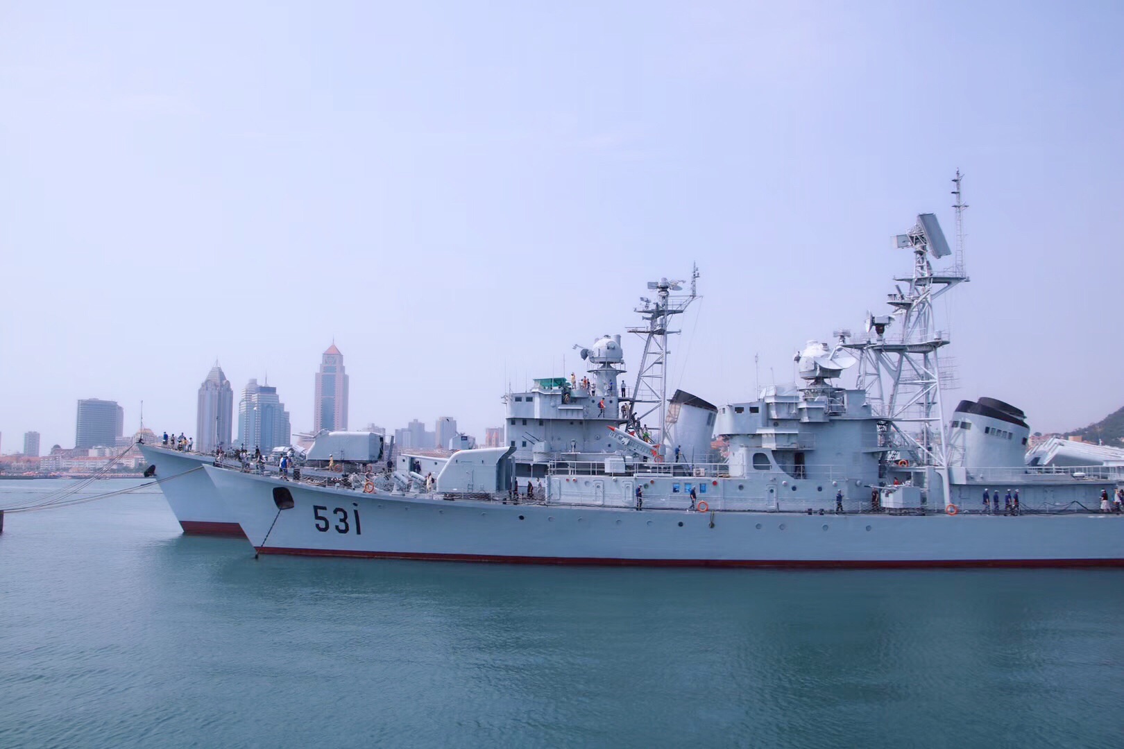 军舰之上-中国海军博物馆