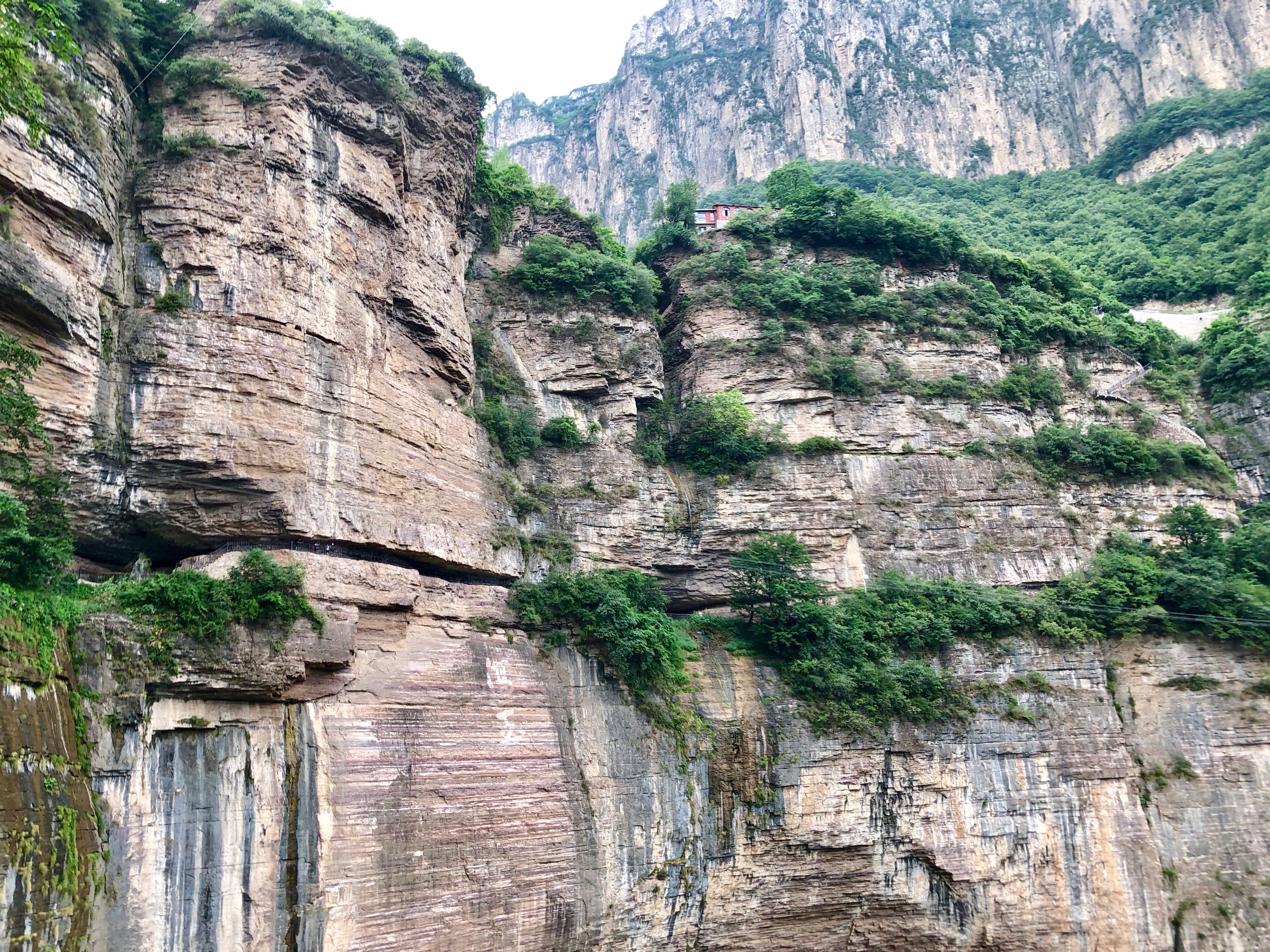 考验体力的王相岩_太行大峡谷王相岩虽然台阶很多，但是一路风景真的都不相同
