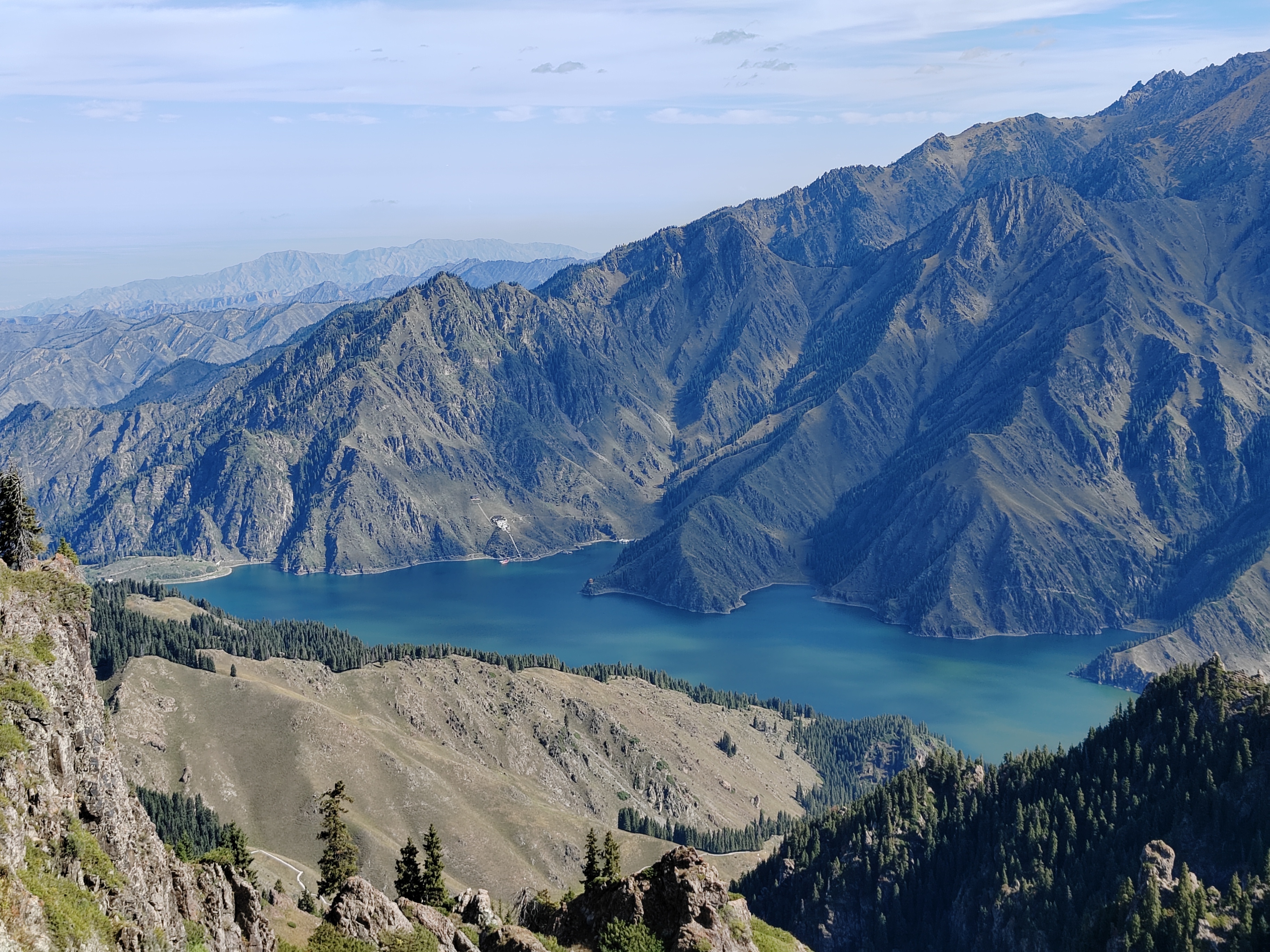 2023新疆旅行的第二天，就去了新疆天山天池