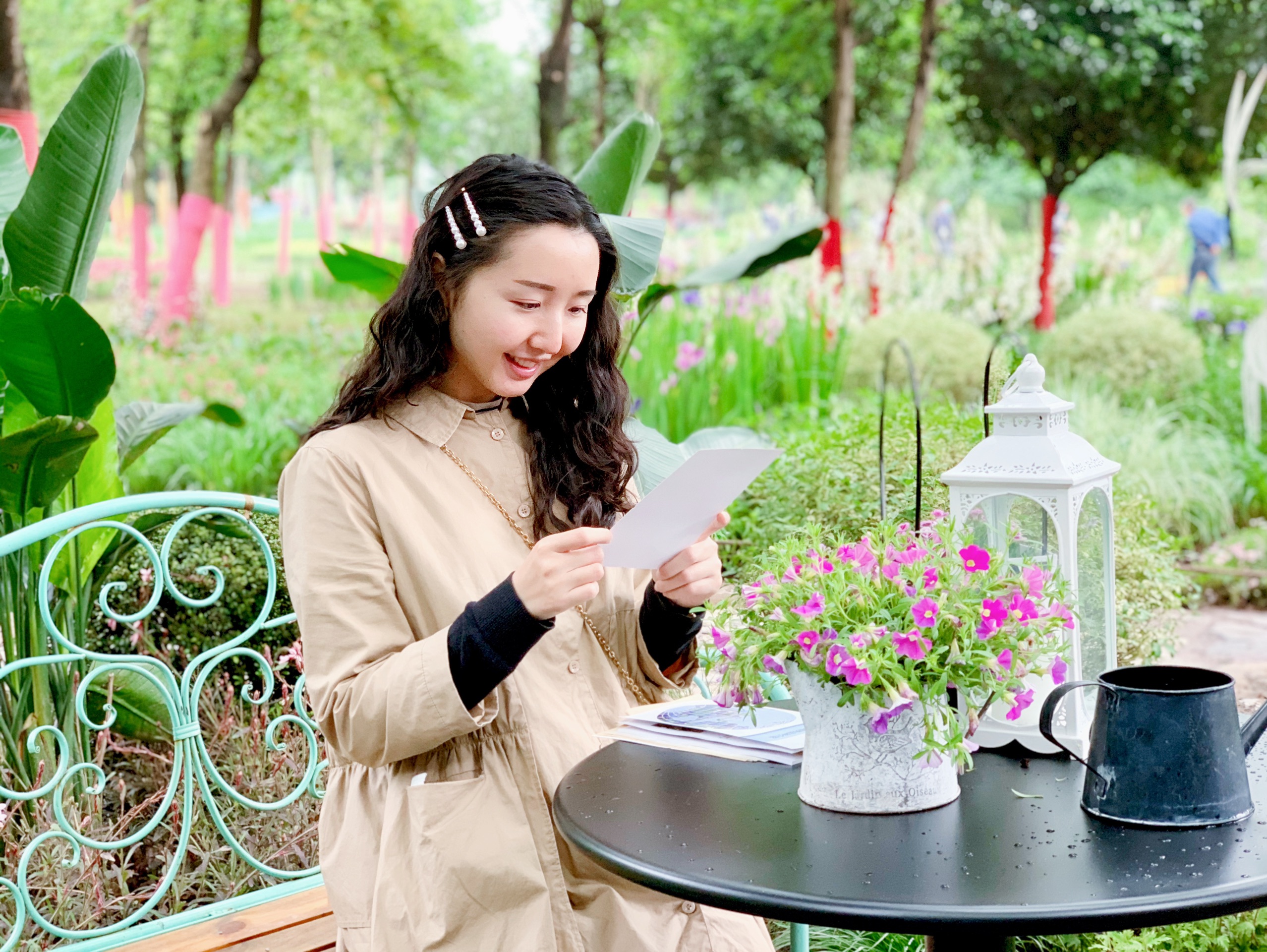 重庆第一次有【花园秀】身在其中变身花仙子-熊婆婆的花园