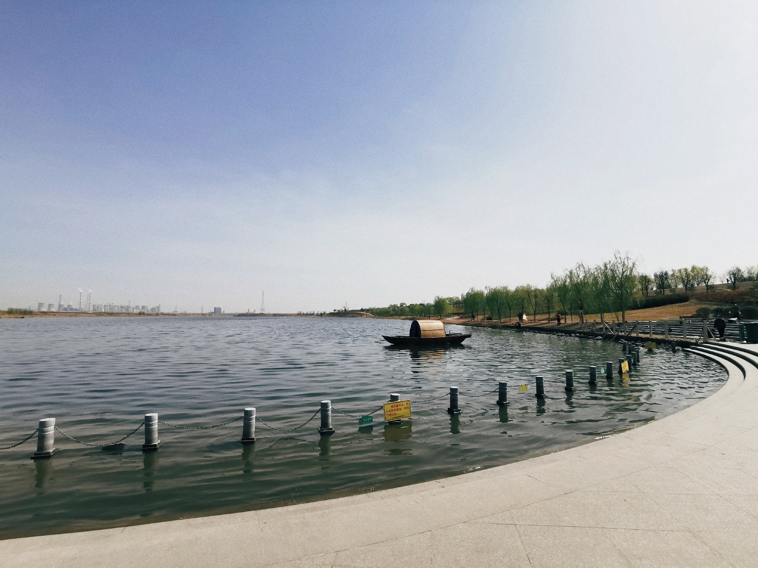 渭河大堤北段‖来西安湖沐浴春风吧-西安湖