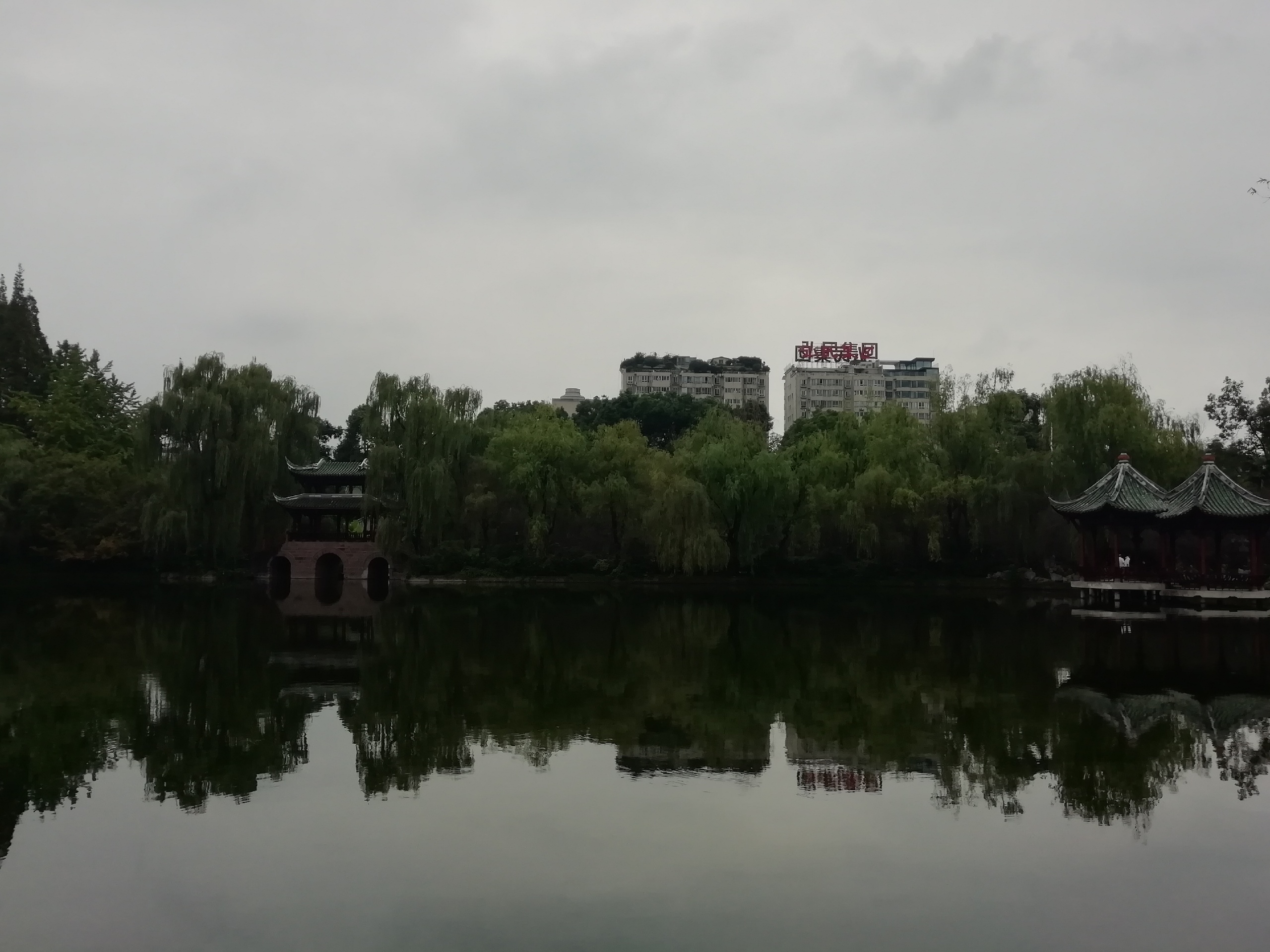 棠湖公园，一个环境清幽的城市公园，像个小园林，可是个散步溜达的好去处。