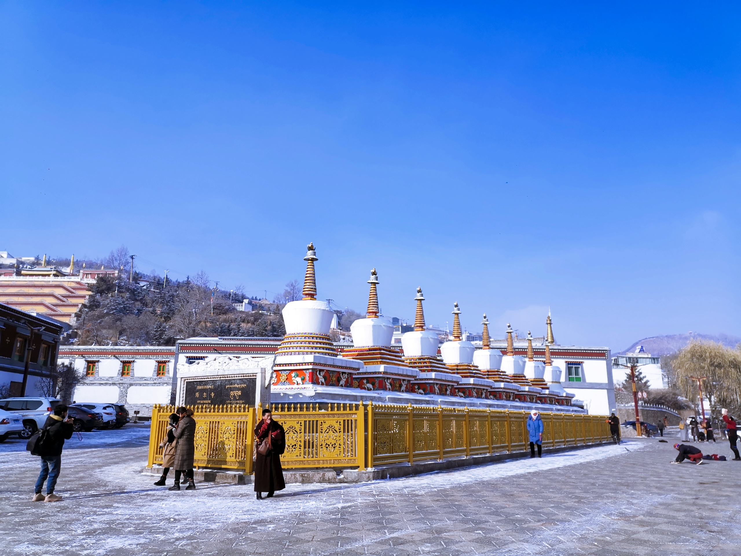 雪后塔尔寺，人少景又美!为什么西宁的12月是旅游淡季呢
