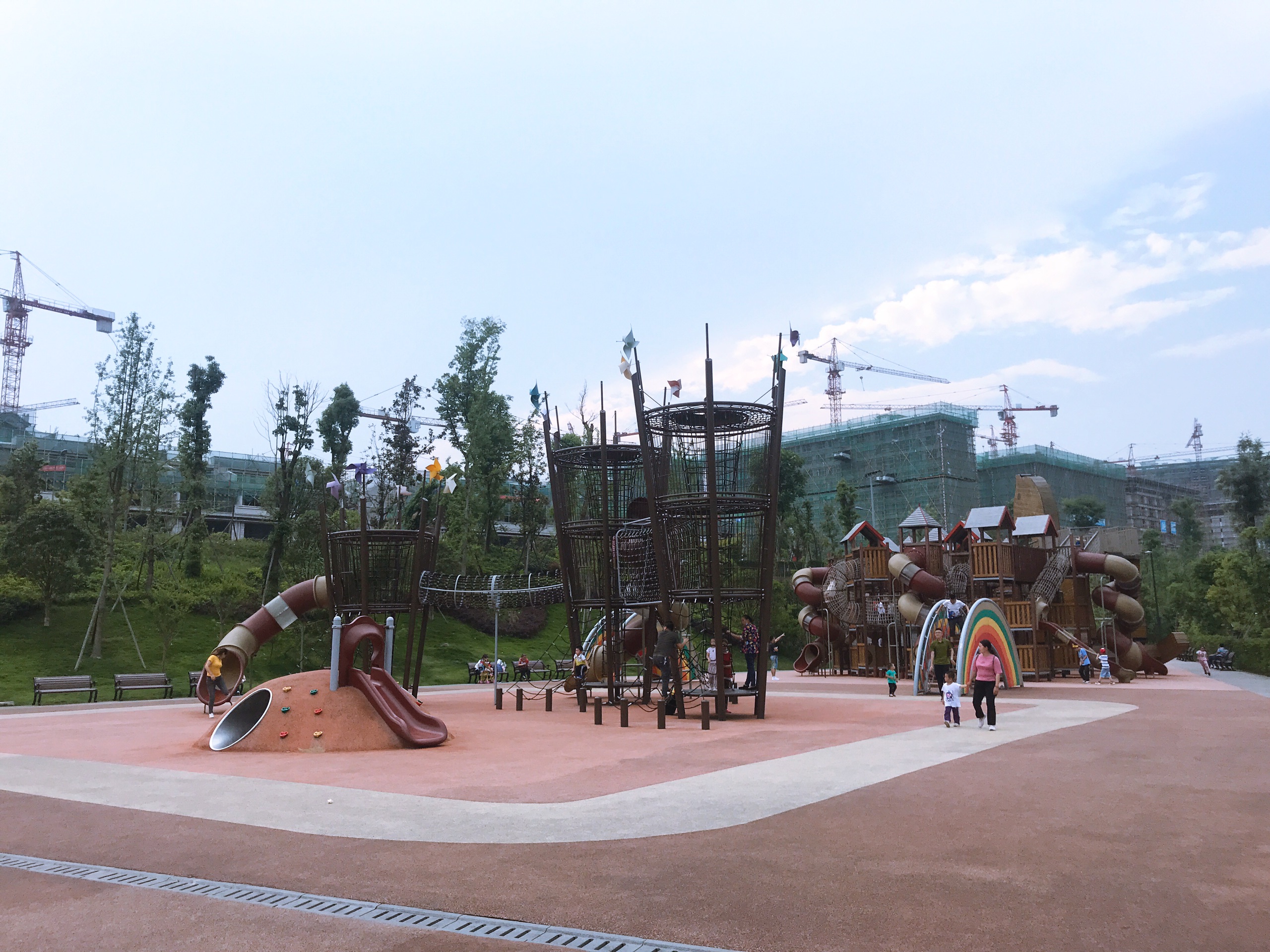 重庆璧山枫香湖儿童公园-玩耍野餐好去处