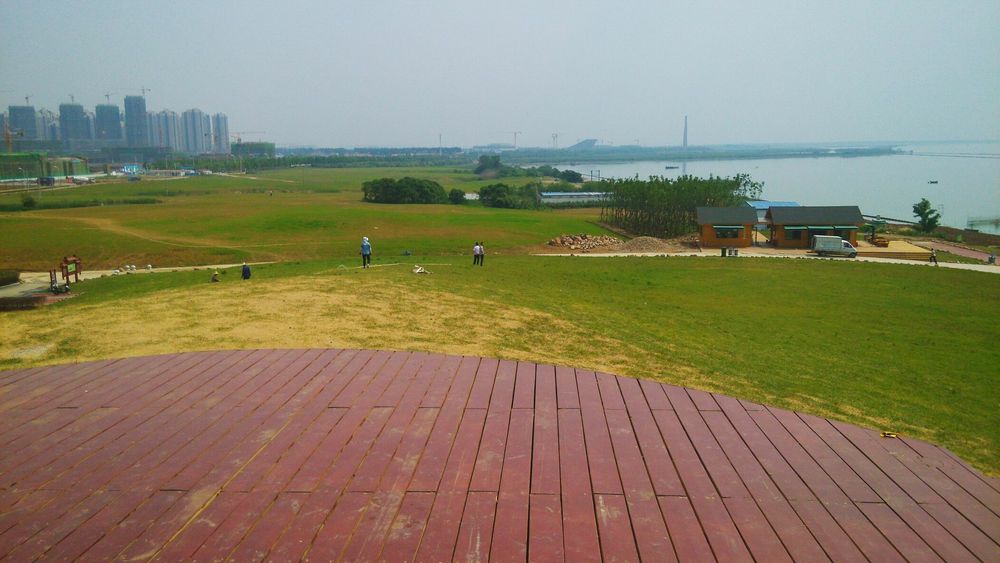 安徽省合肥滨湖岸上草原
