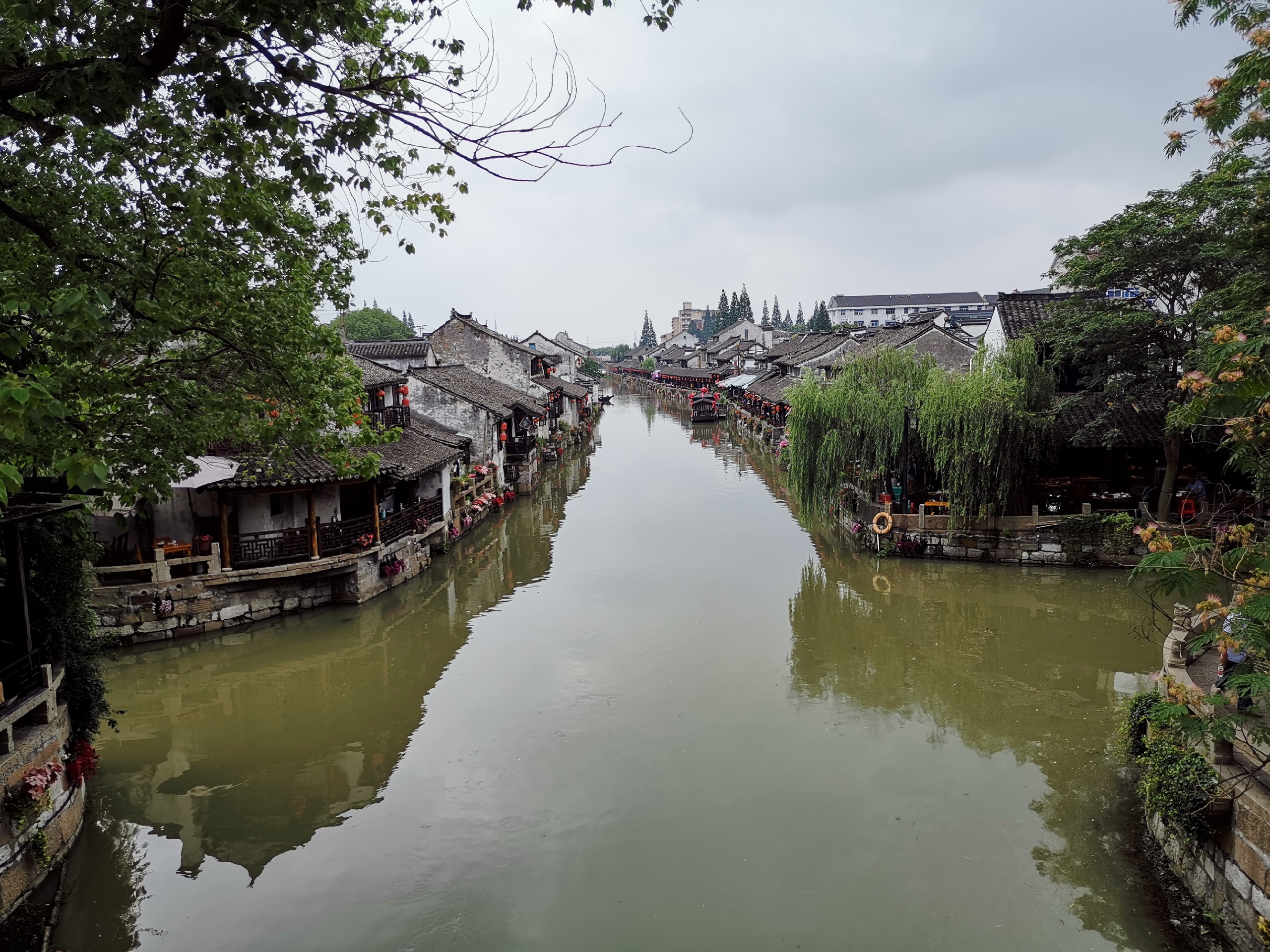 听说这是上海最后一个保留较完好的一个古镇-枫泾古镇