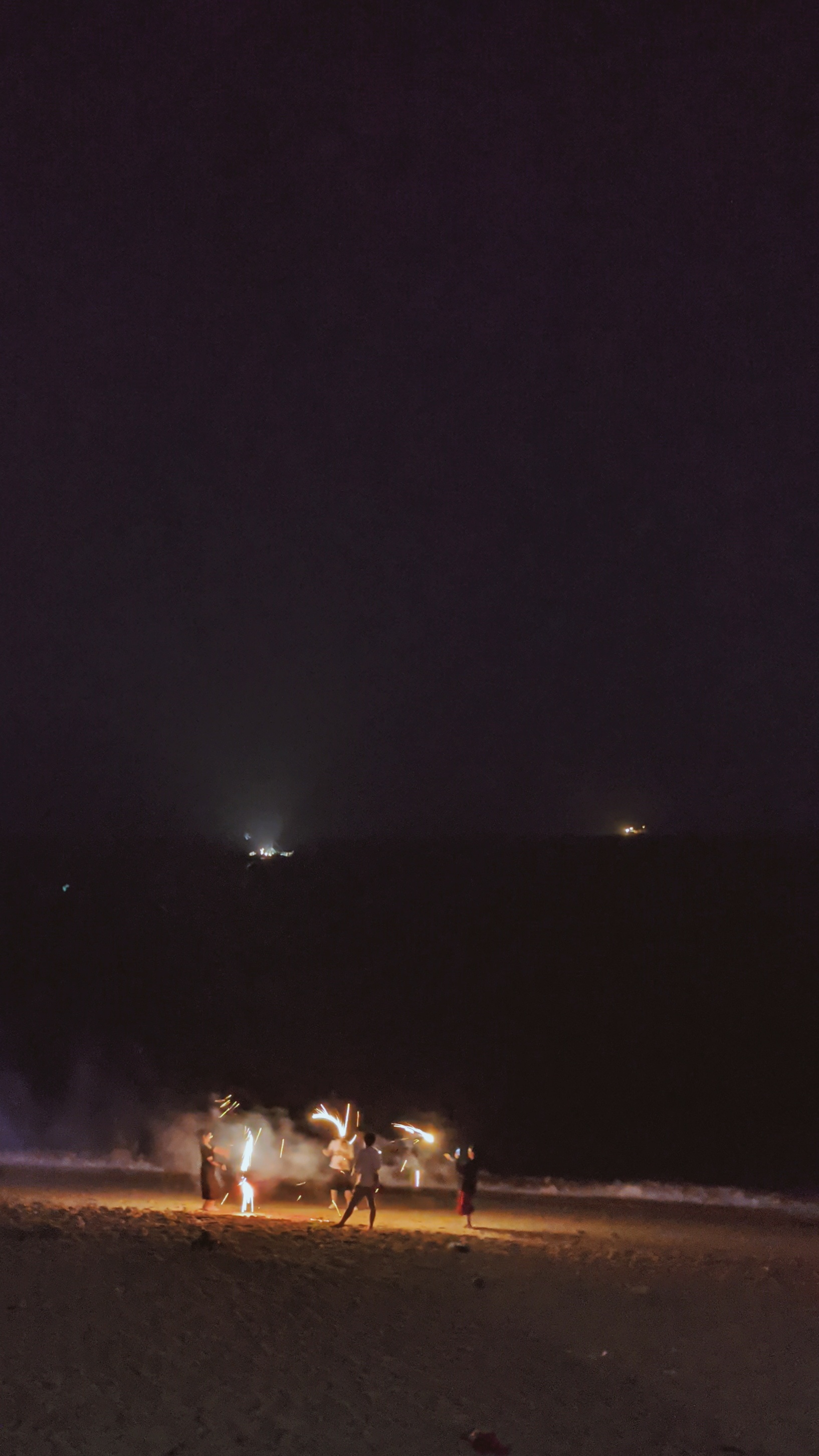 深夜沿海湾跑步的记忆-东山岛