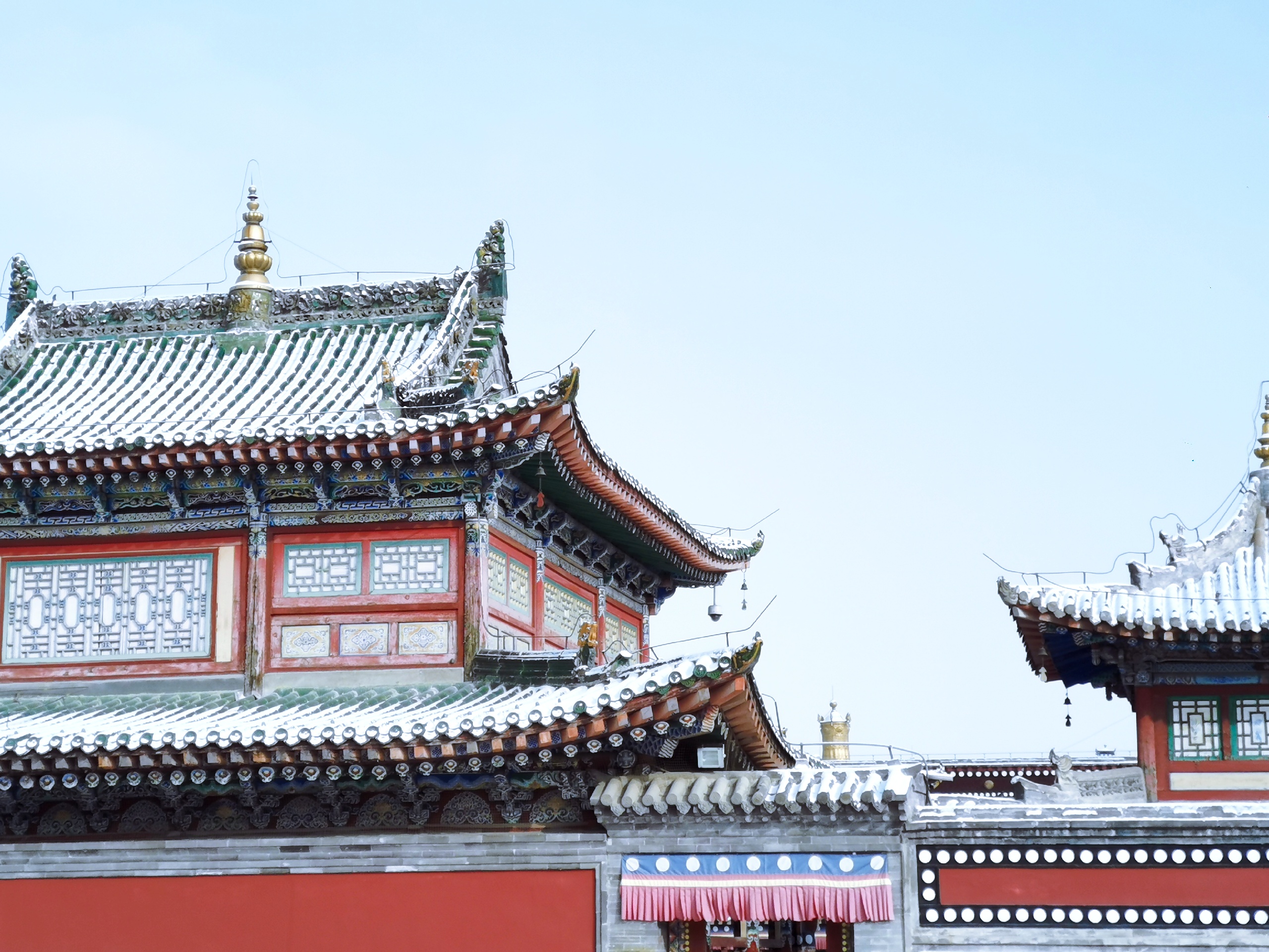 雪后塔尔寺，人少景又美!为什么西宁的12月是旅游淡季呢