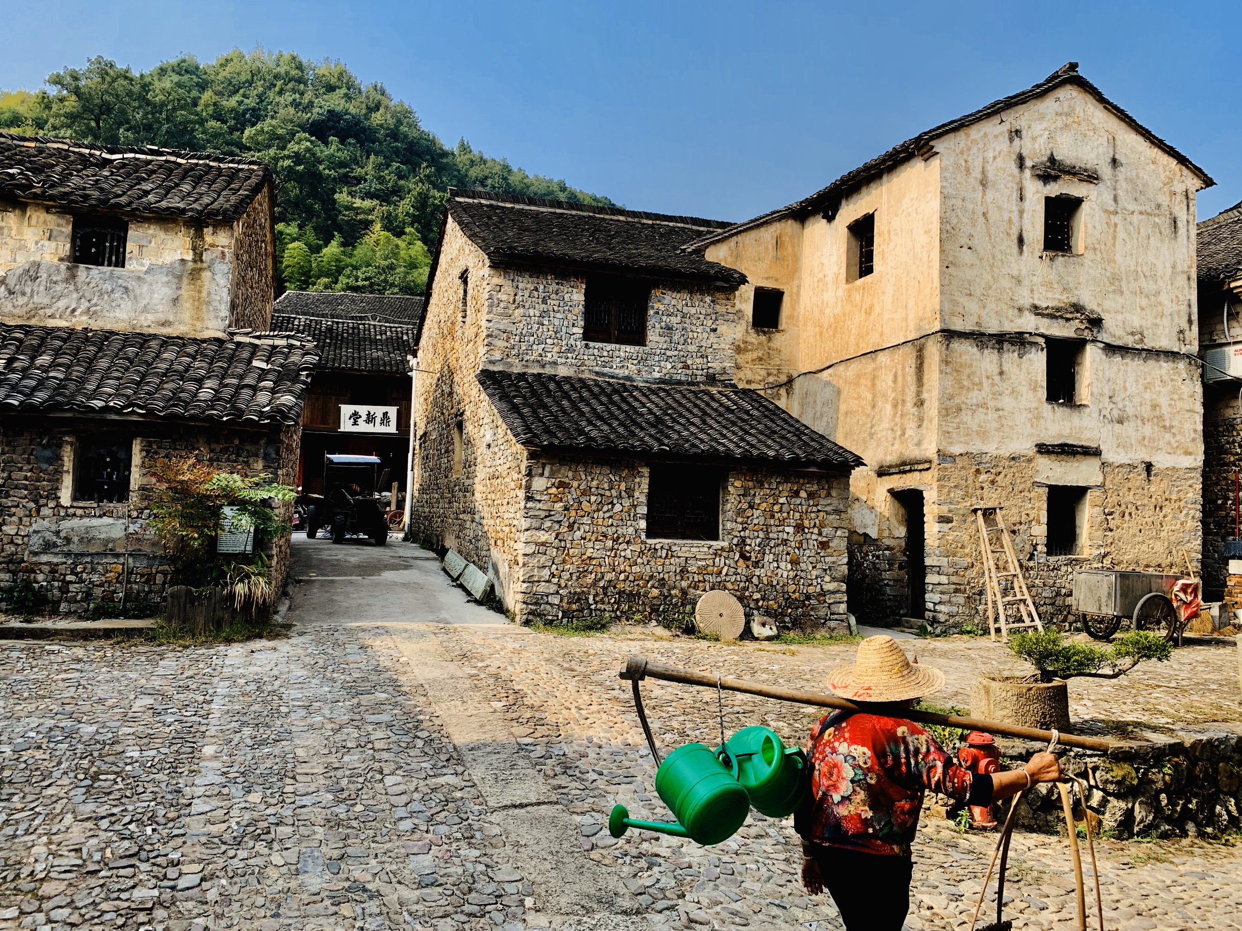 嵩溪村，如画的浙中古村落没有很商业化，适合放松身心
